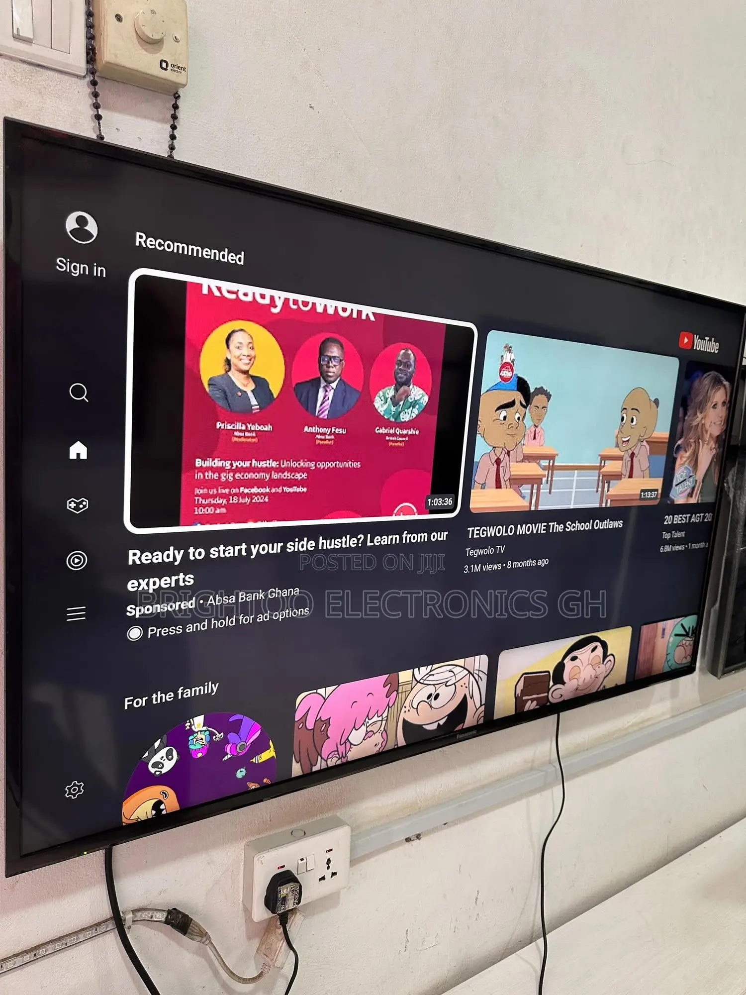 50inches Full Digital Ultra Hdled Smart Panasonic Machine