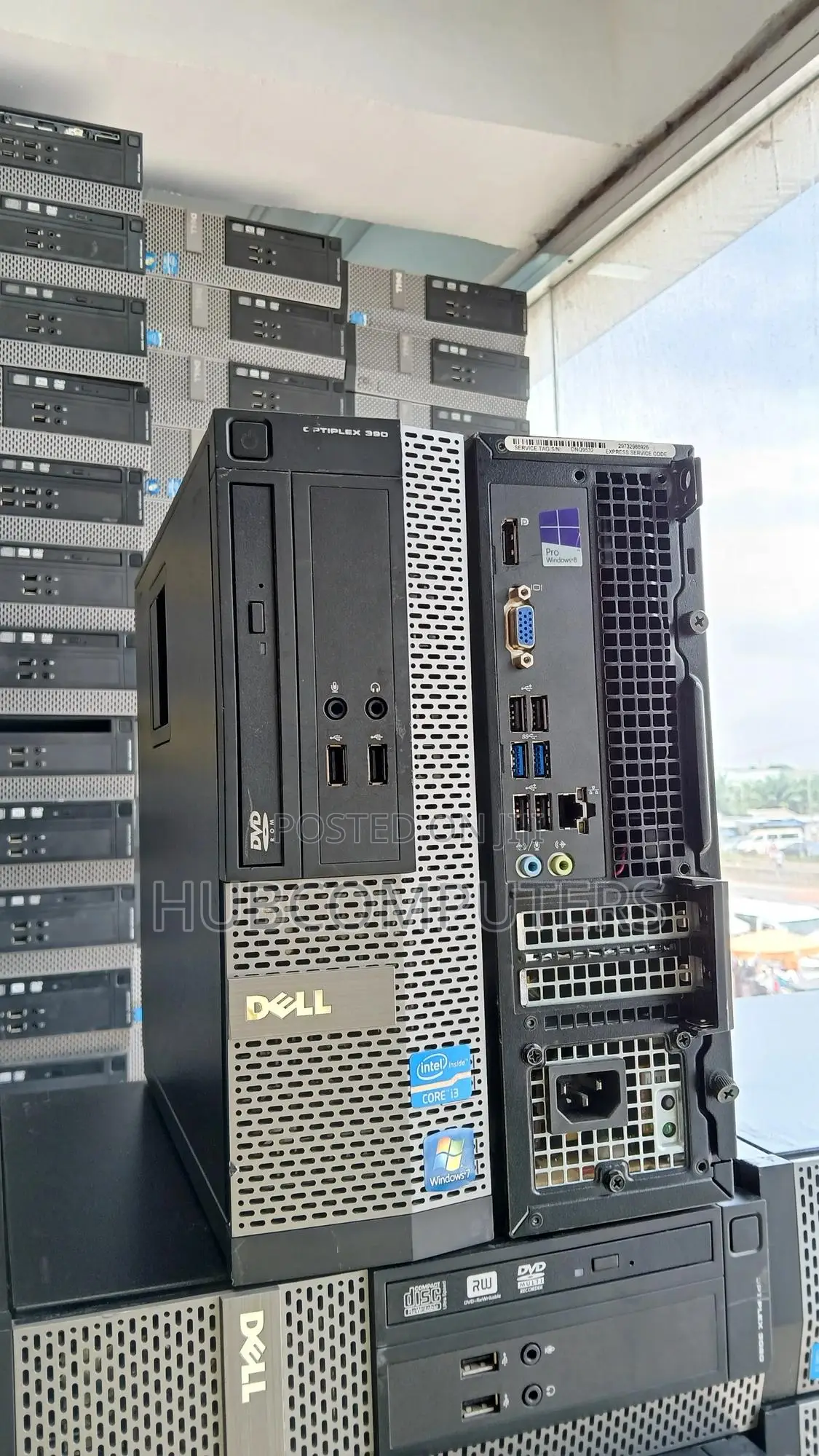 Desktop Computer Dell OptiPlex 3020 4GB Intel Core i3 HDD 320GB