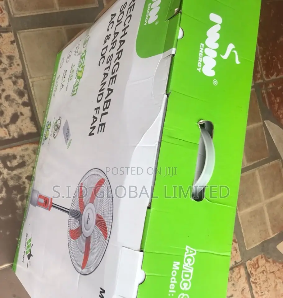 Affordable IWIN 18'' Rechargeable Solar Stand Fan