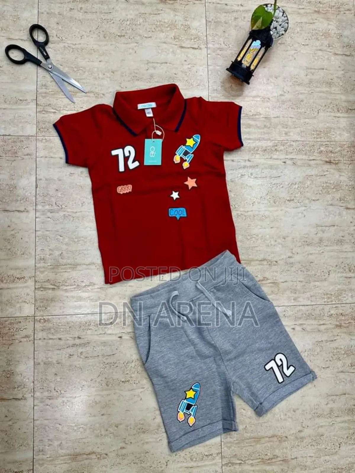 Boys 2pcs Outfits Pure Cotton
