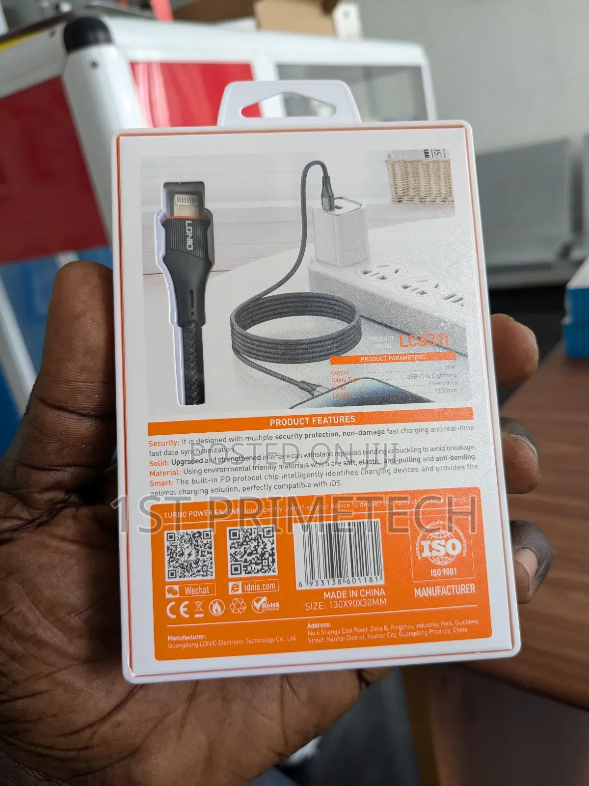 LDNIO Type-C to Lightning (iPhone) Cable