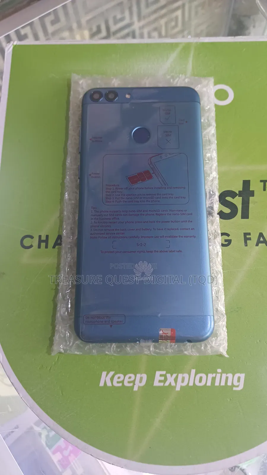 Huawei Enjoy 7s 64 GB Blue