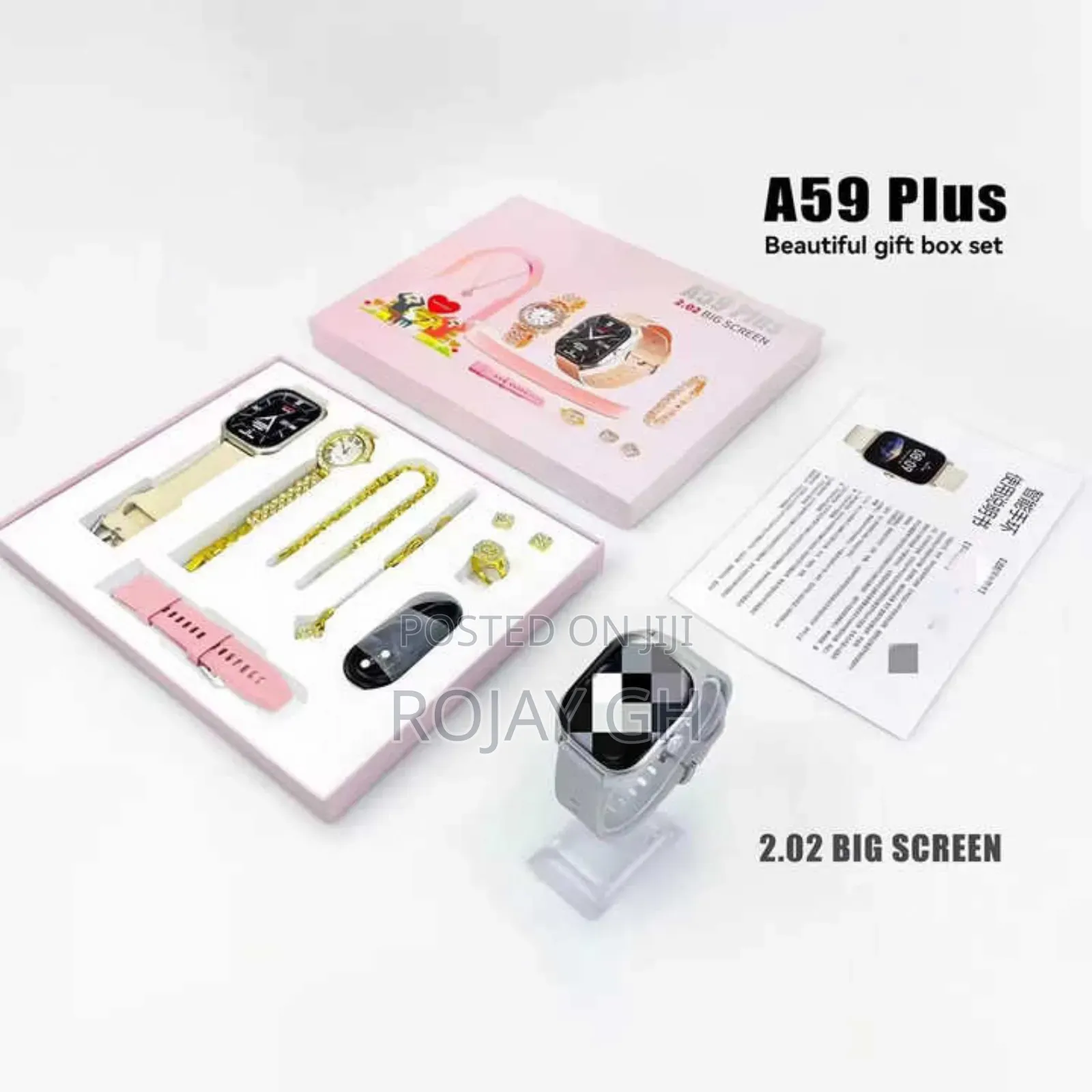 A59 Plus Smartwatch (8-in-1)