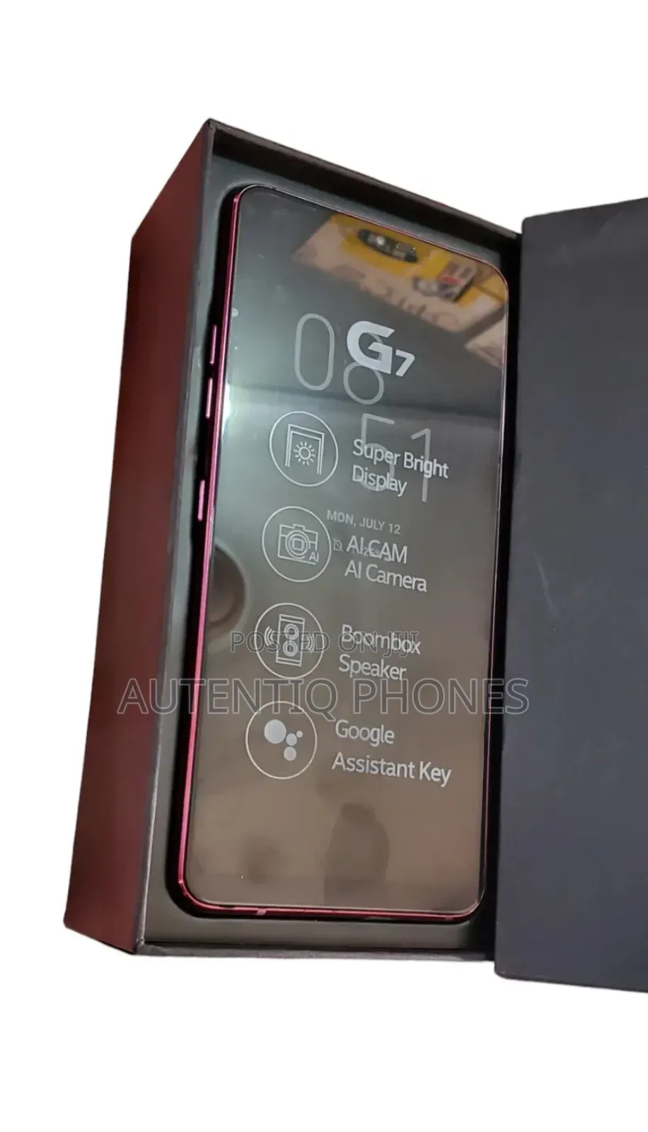 New LG G7 ThinQ 64 GB Pink