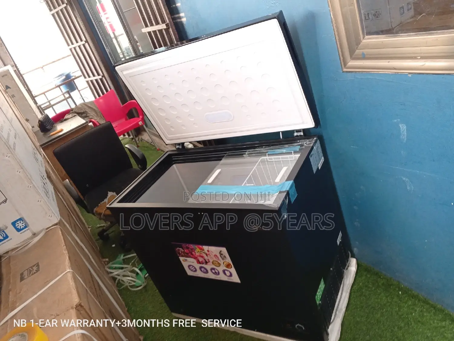 Rainbow Chest Freezer Chest Freezer 200L Affordable