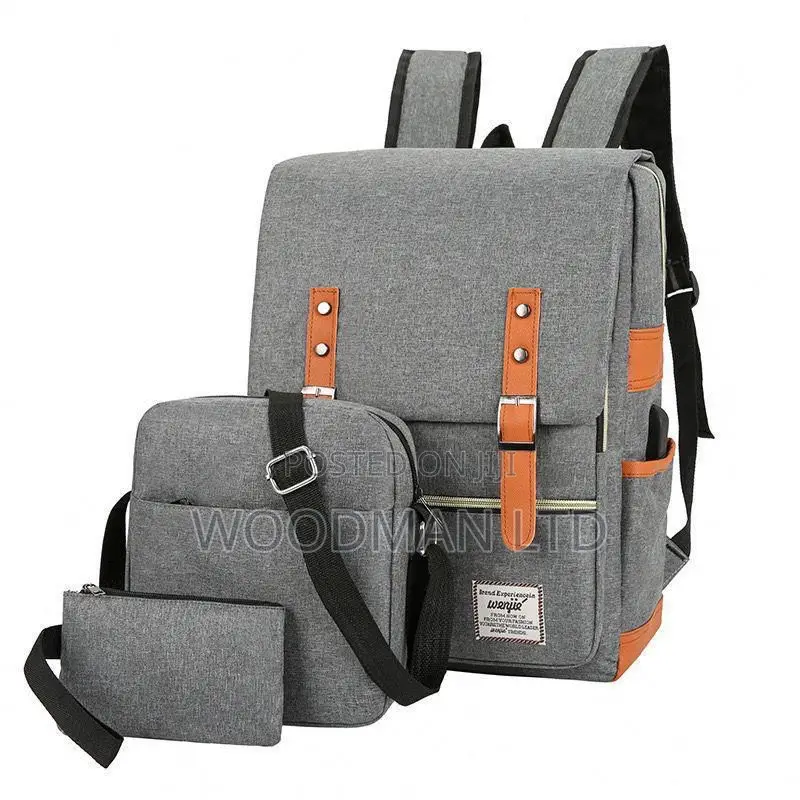 3 Set Unisex Backpack