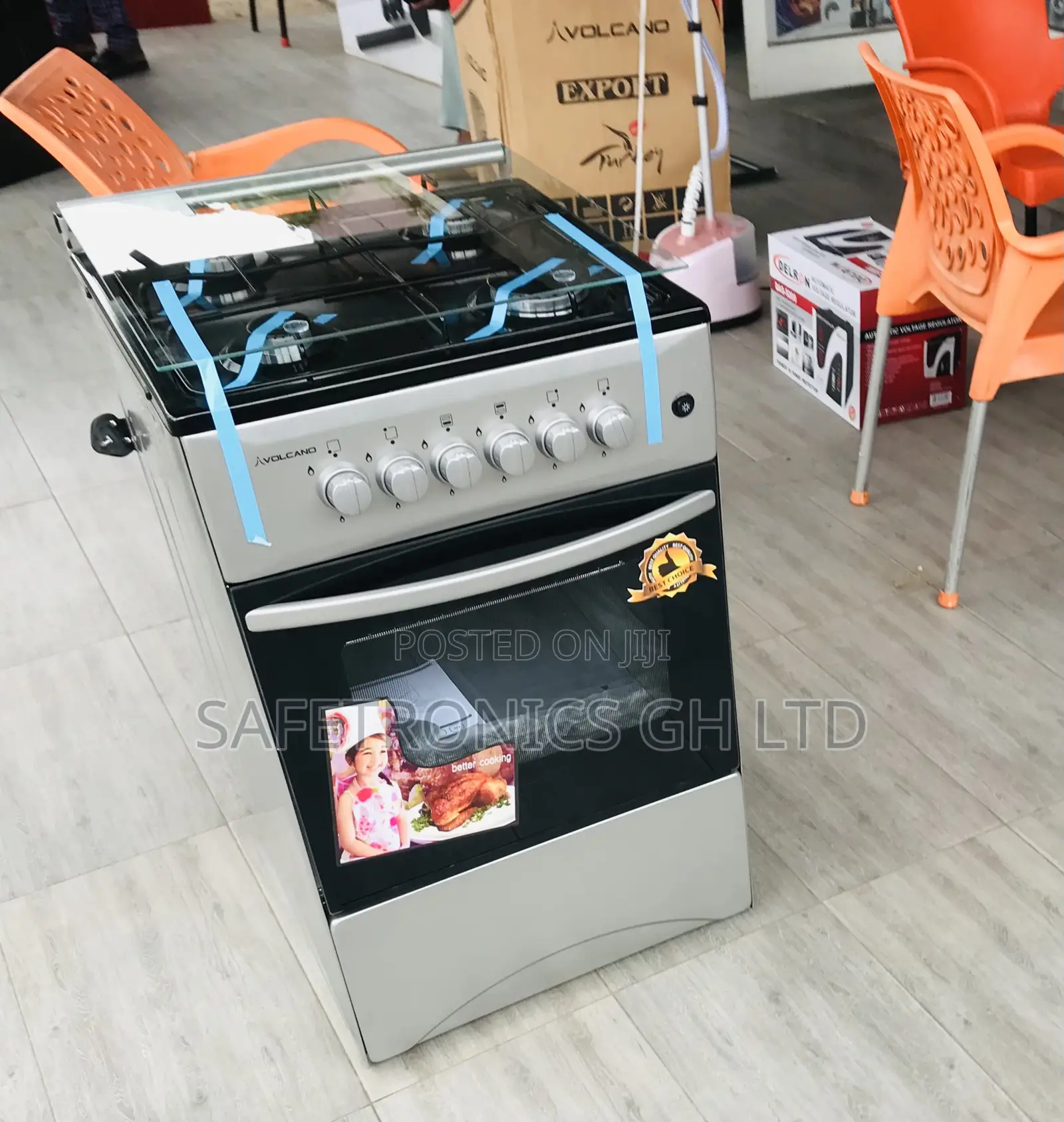 Best New Volcano Oven/Grill 50by50 4 Burner Gas 