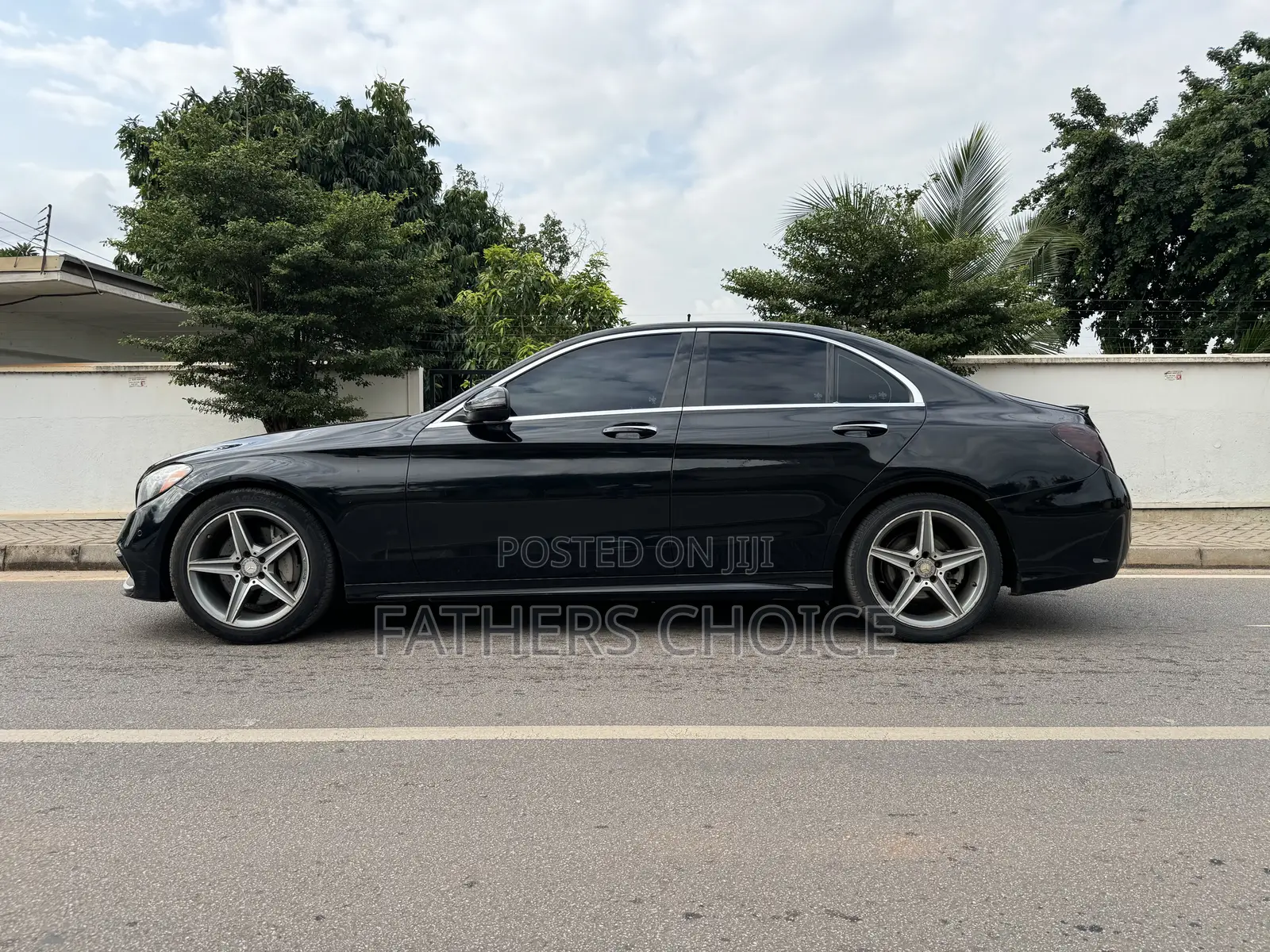 Mercedes-Benz C300 Luxury 4Matic Sedan AWD (2.0L 4cyl 7A) 2016 Black
