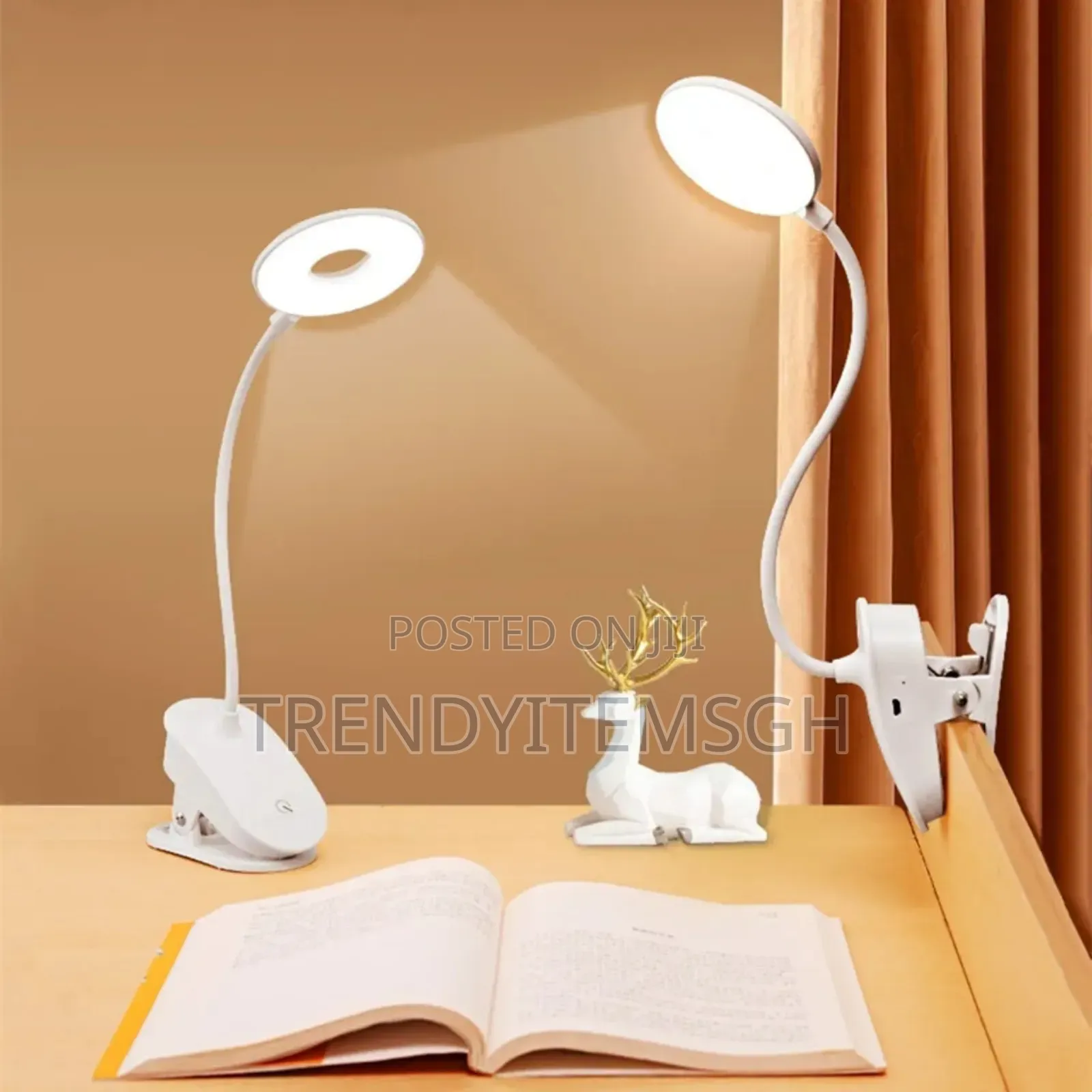 Rechargeable Flexible Clamp Led Table Desk Lamp