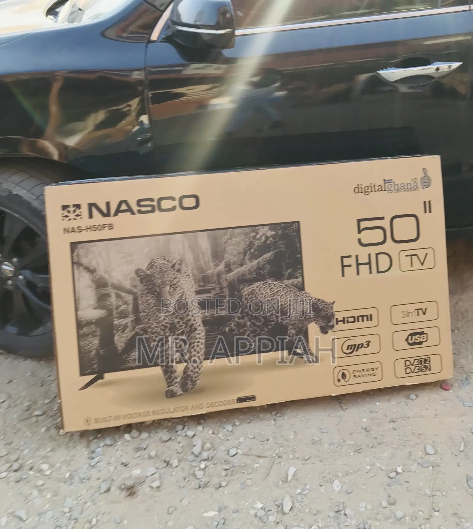 Elegantly Designed Nasco 50” Full HD Digital Satellite Tv.