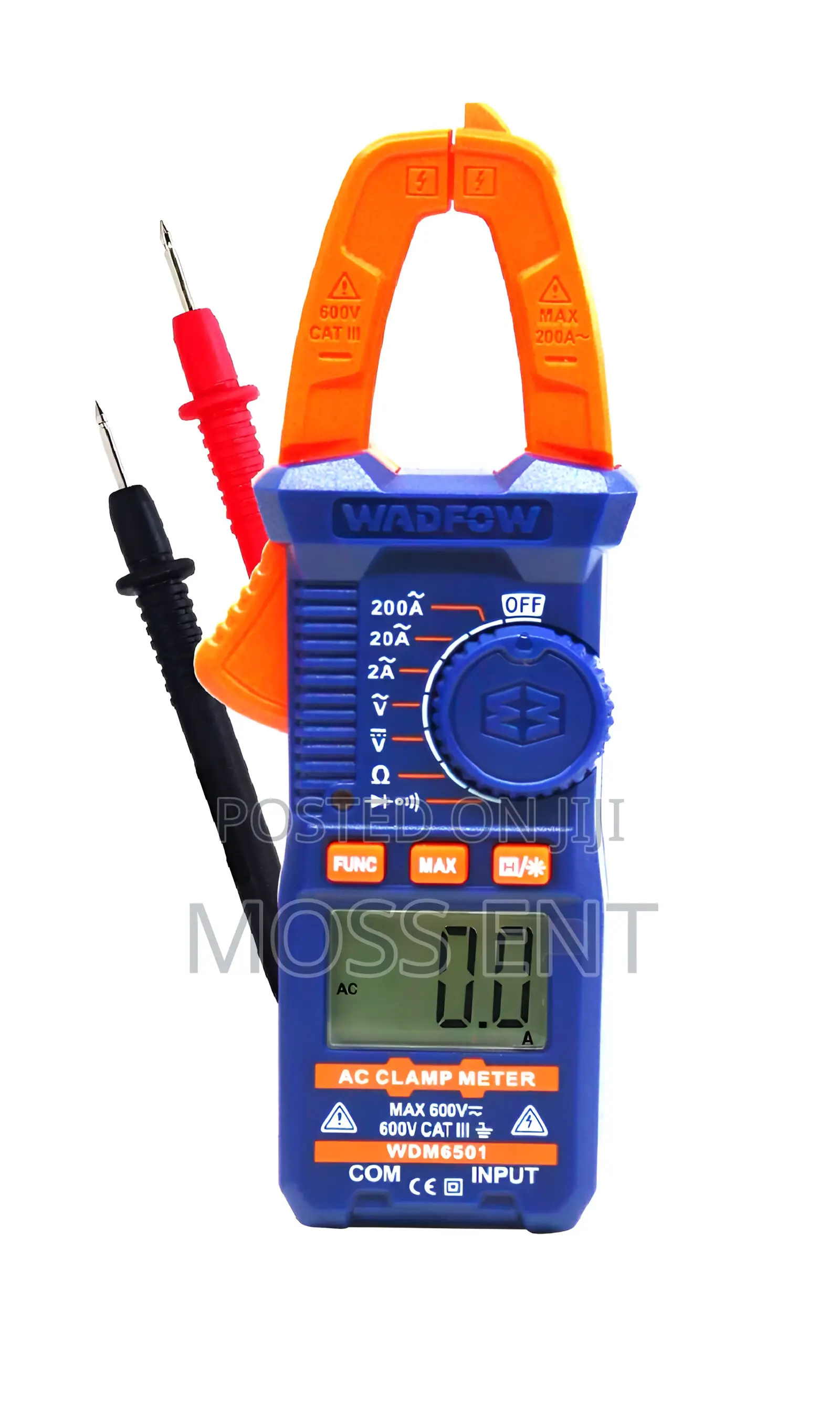 Digital Ac Clamp Meter - Wdm6501