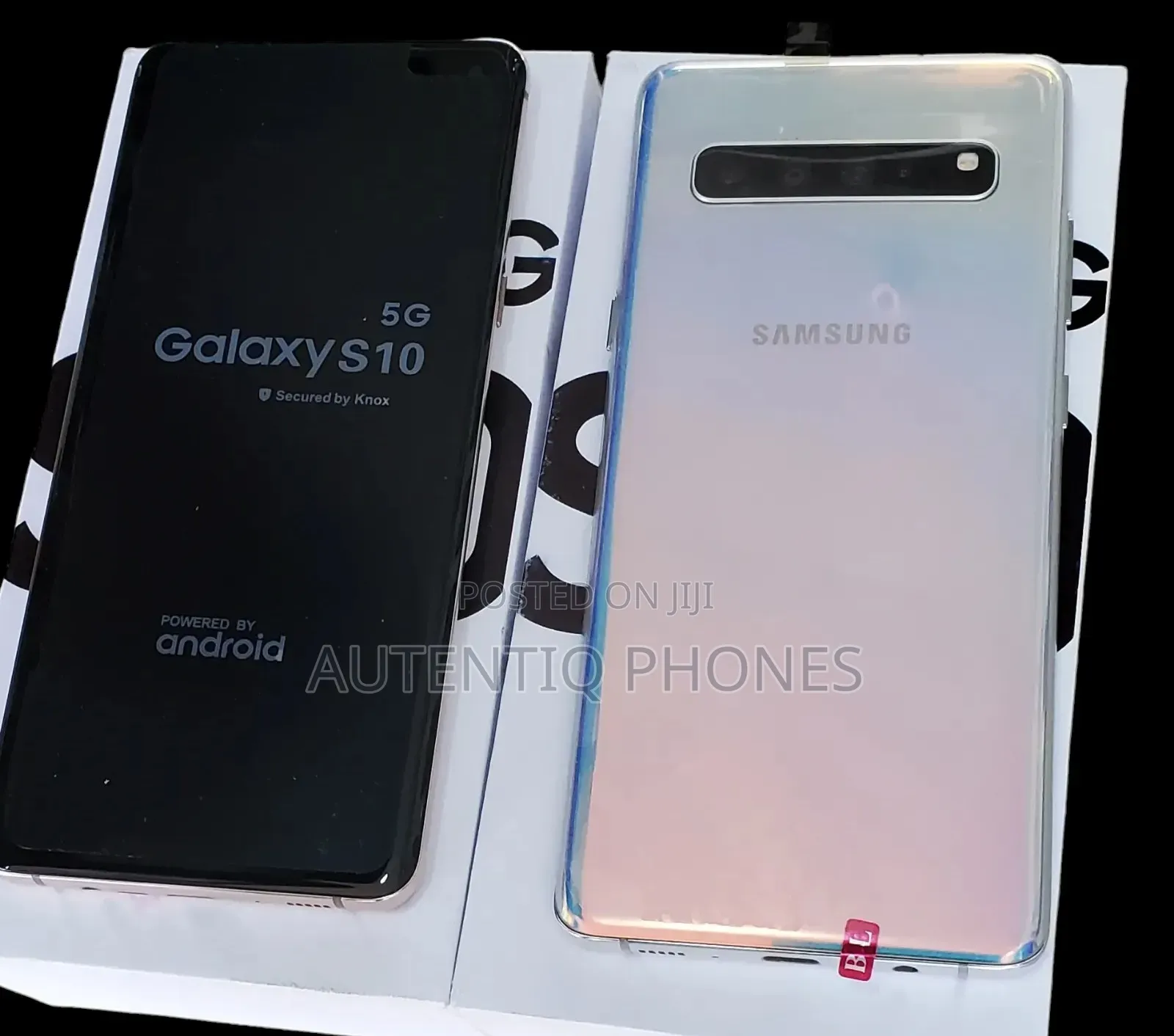 New Samsung Galaxy S10 5G 256 GB Silver