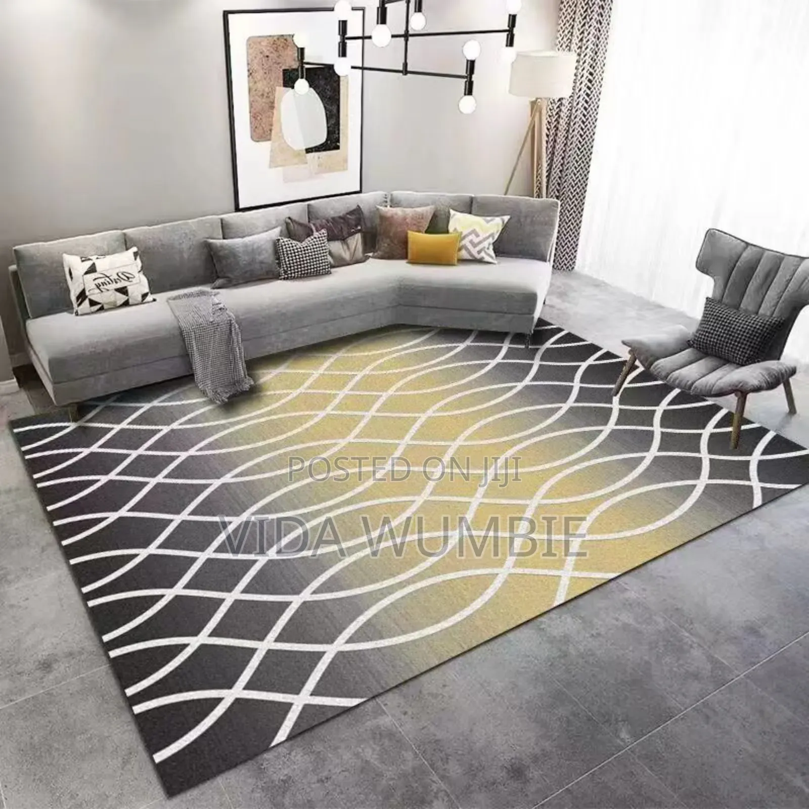 Luxury 3d Center Carpet ( 200/300cm )