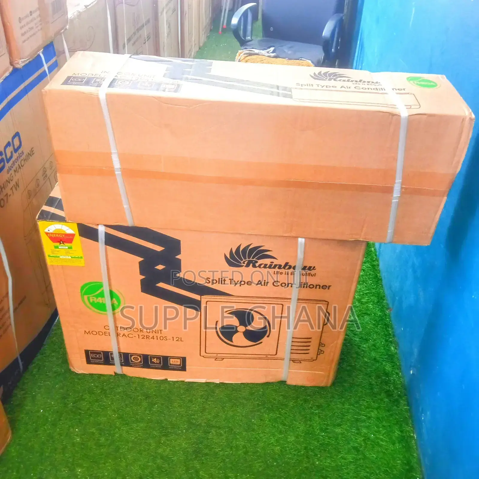 Air Conditioner 1.5hp Rainbow Good Best 1.5hp Rainbow AC New