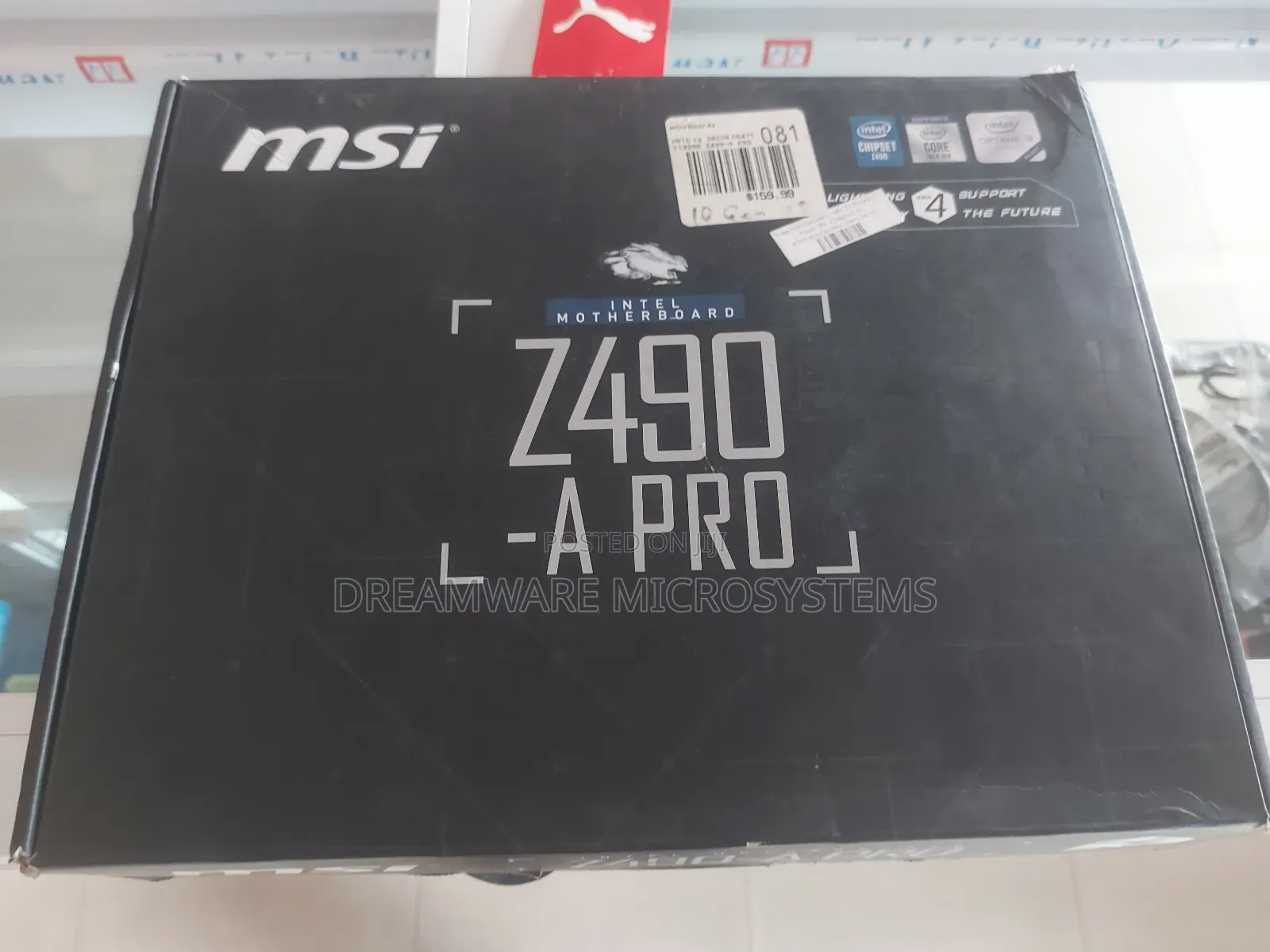 Msi Z490-a Pro Board and 10th Gen Core I5 Processor