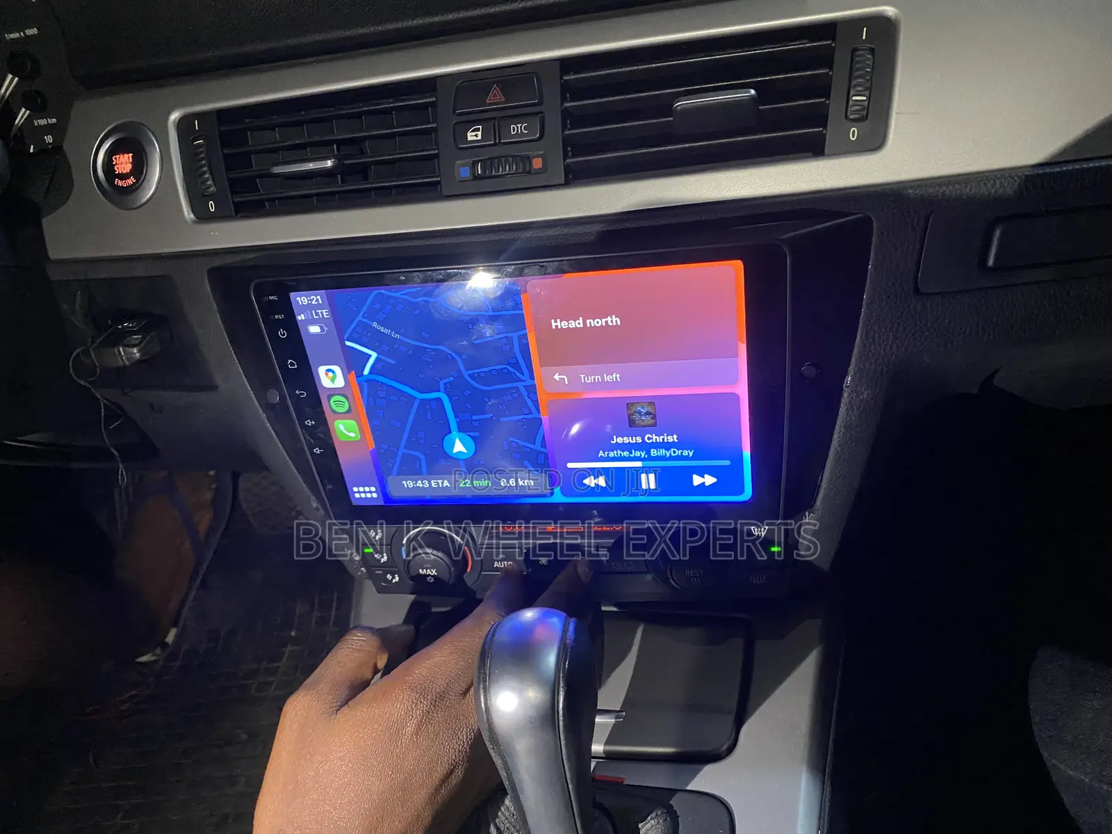 BMW E90 Android Carplay Screen