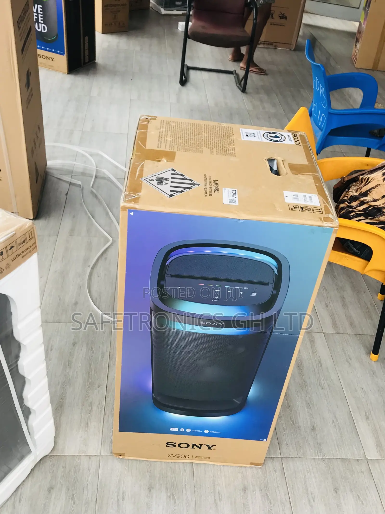 Sealed Black SRS-XV900 Wireless Bluetooth Sony