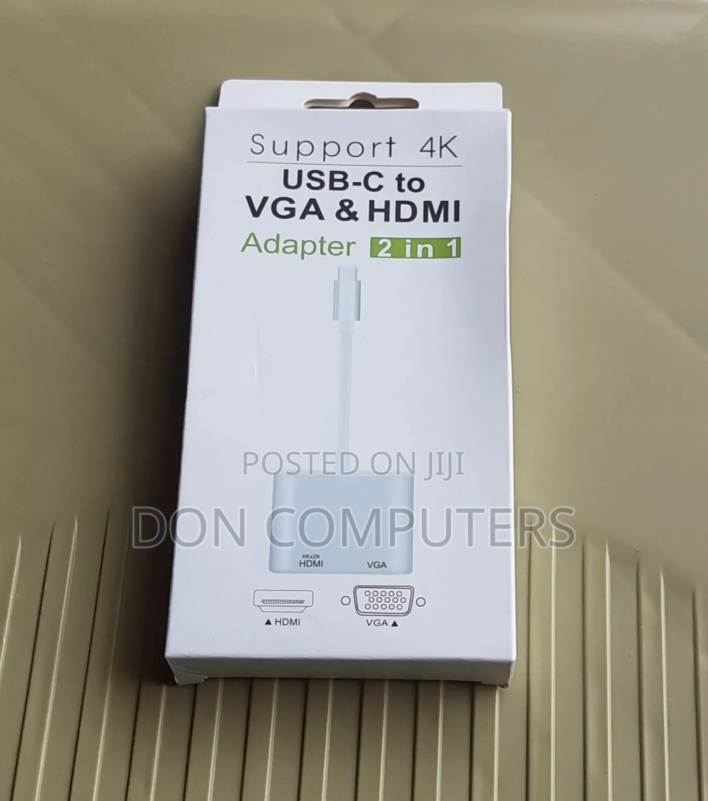 Type-C to HDMI and VGA Adaptor