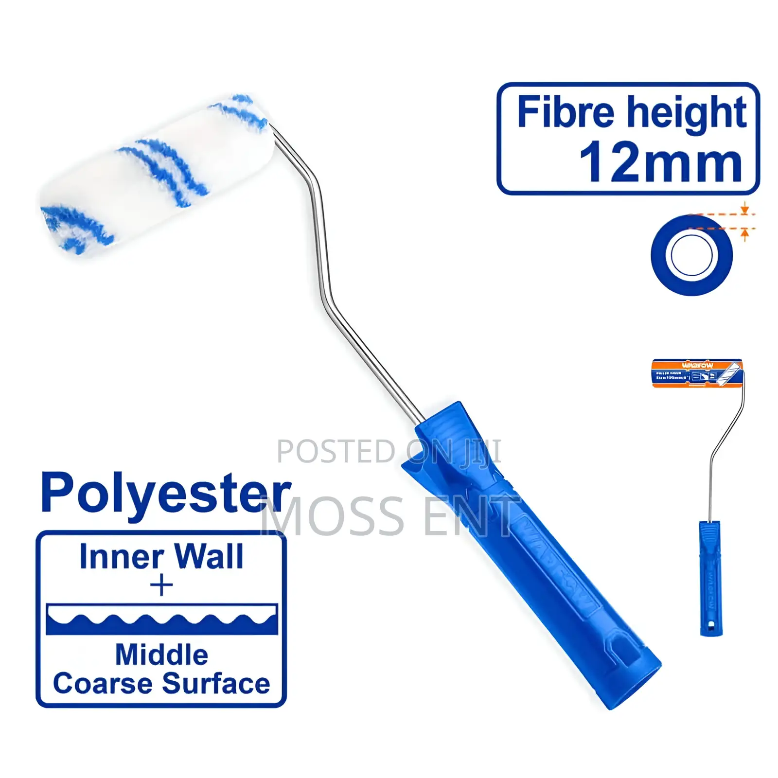 Mini Cylinder Brush(Inner Wall) - WCB1904