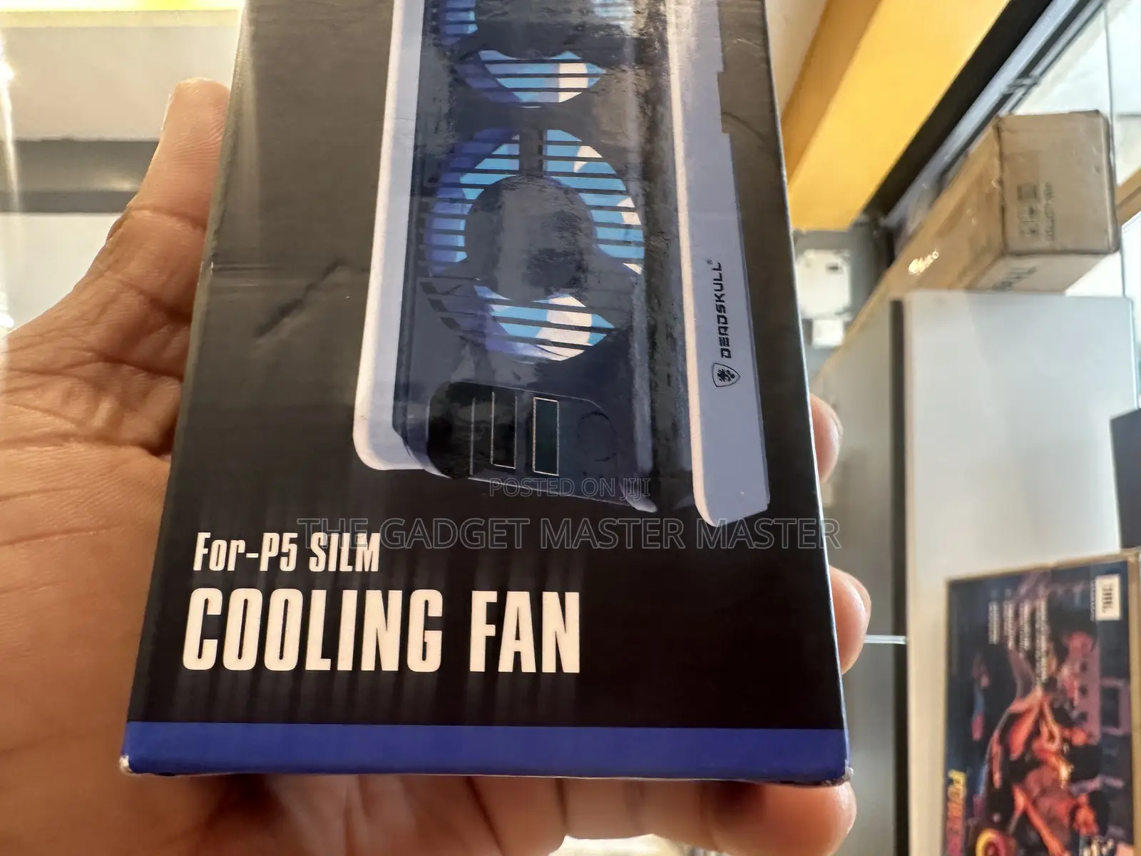 Dead Skull Cooling Fan for Ps5 Slim