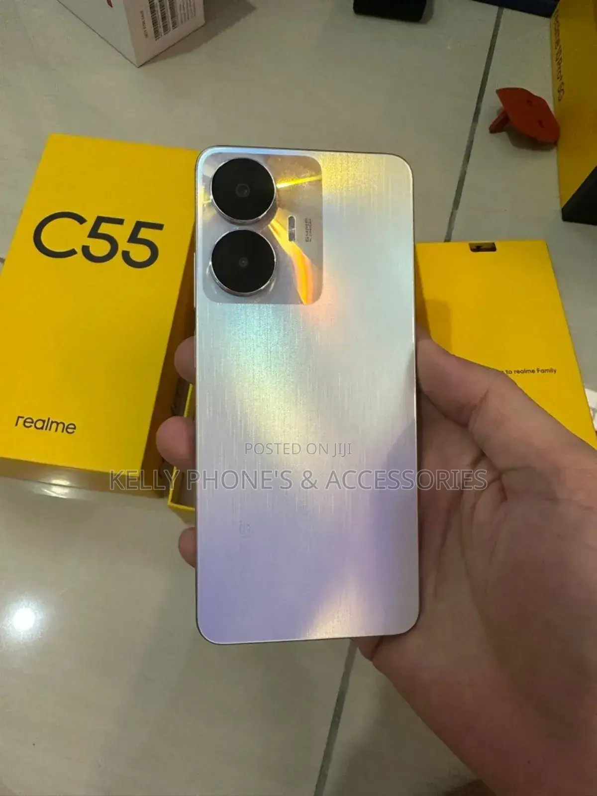 New Realme C55 64 GB Silver