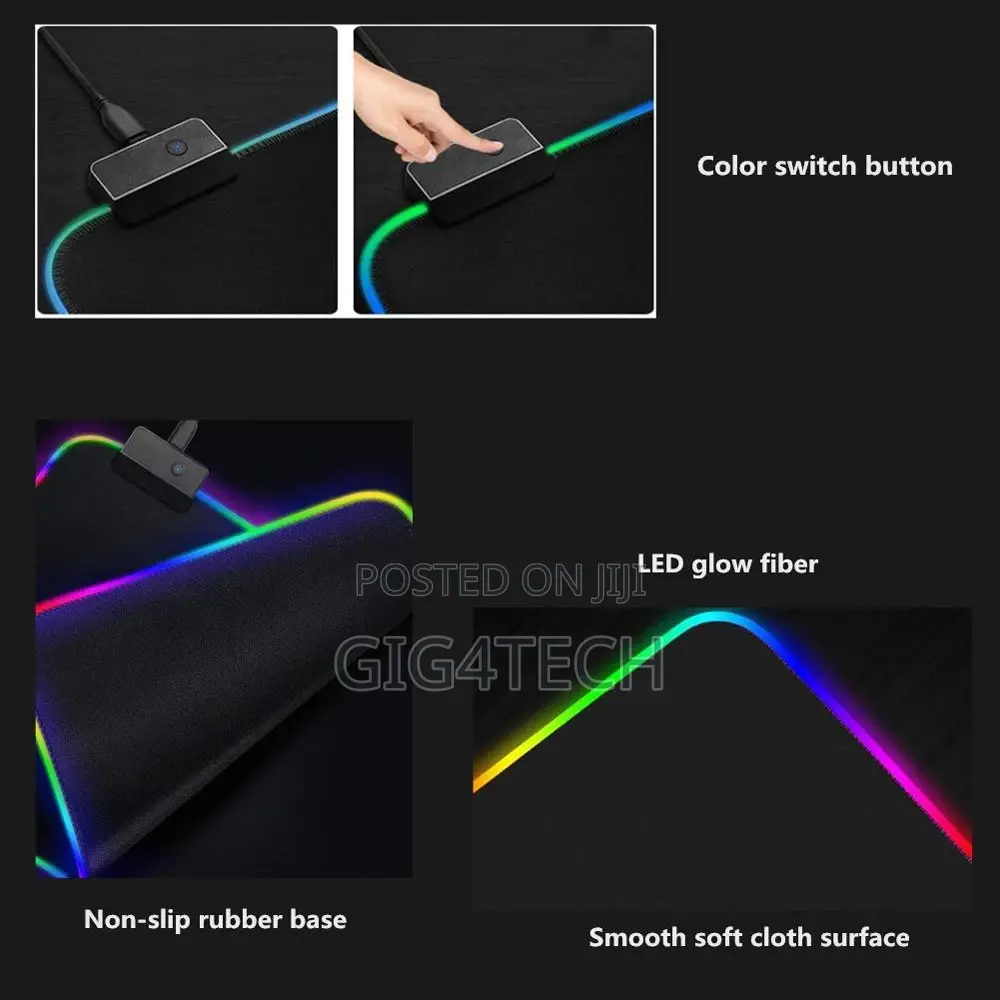 RGB Led Gaming Mouse Pad