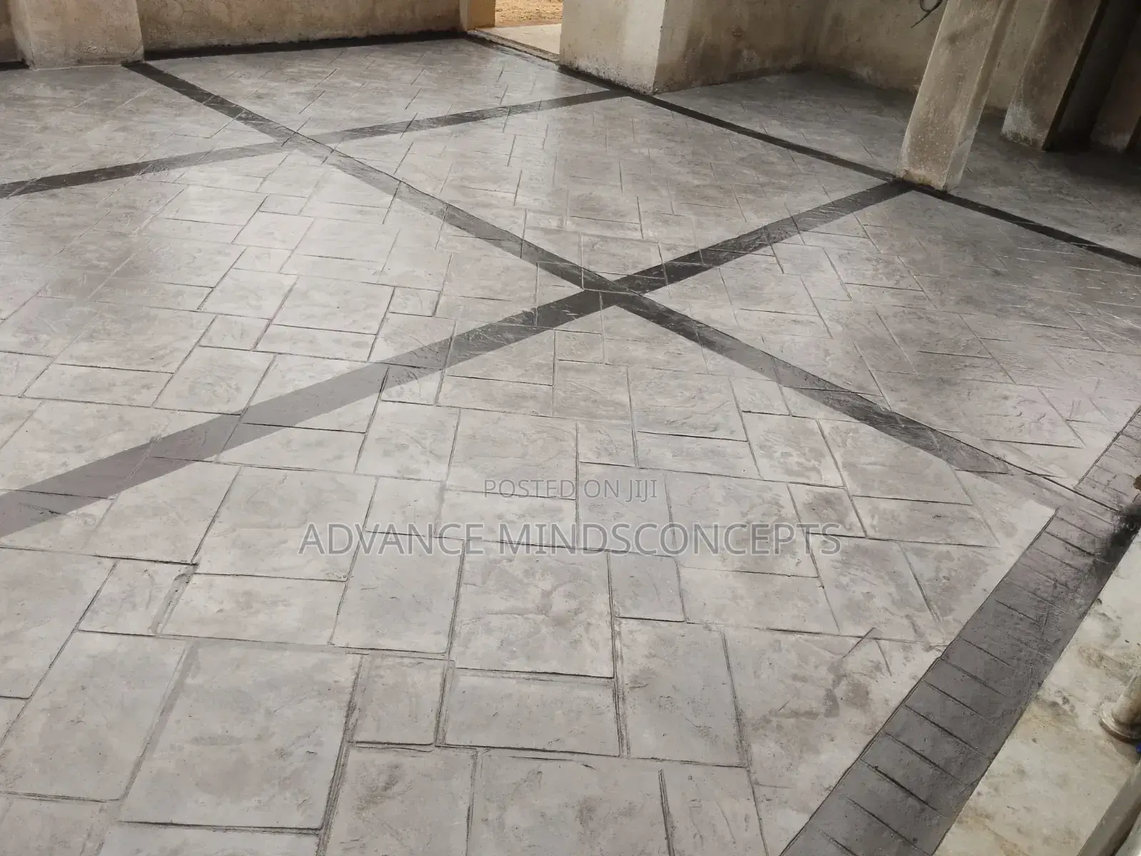 Ashlar Pattern ( Stamp Concrete Design)
