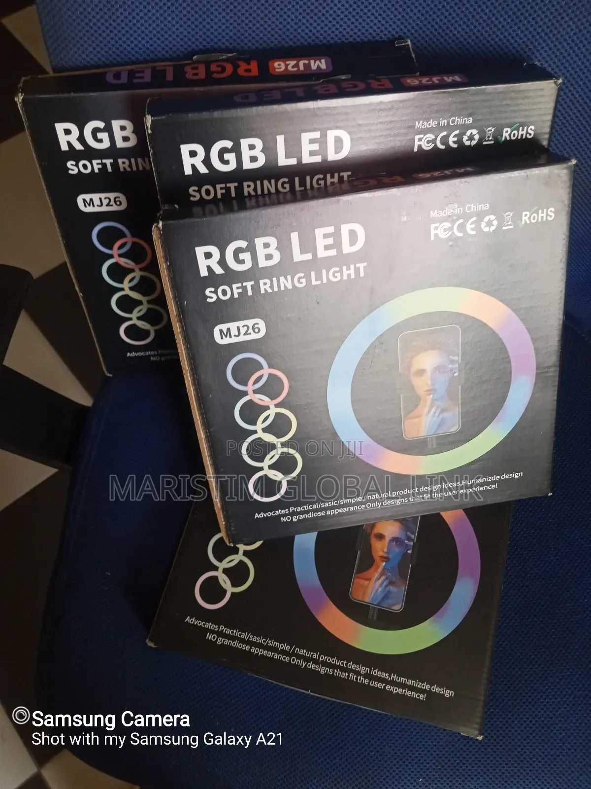 10" RGB Ring Light Mj26
