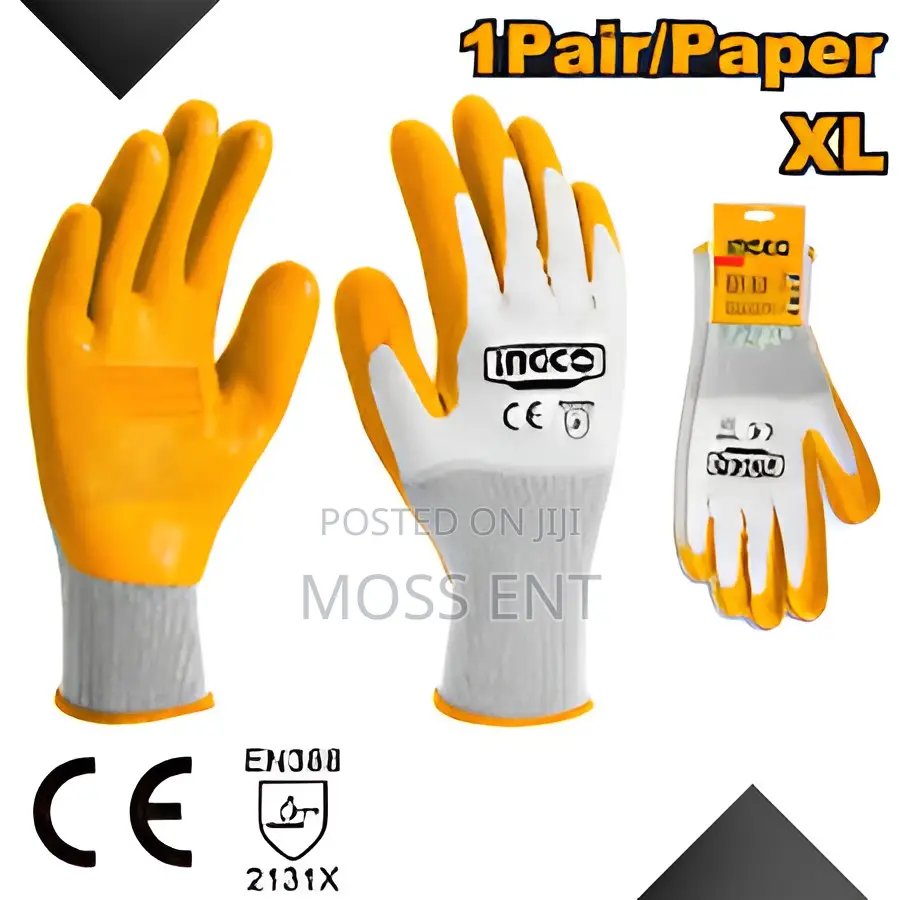 Latex Gloves Xl # Hgvl08-xl