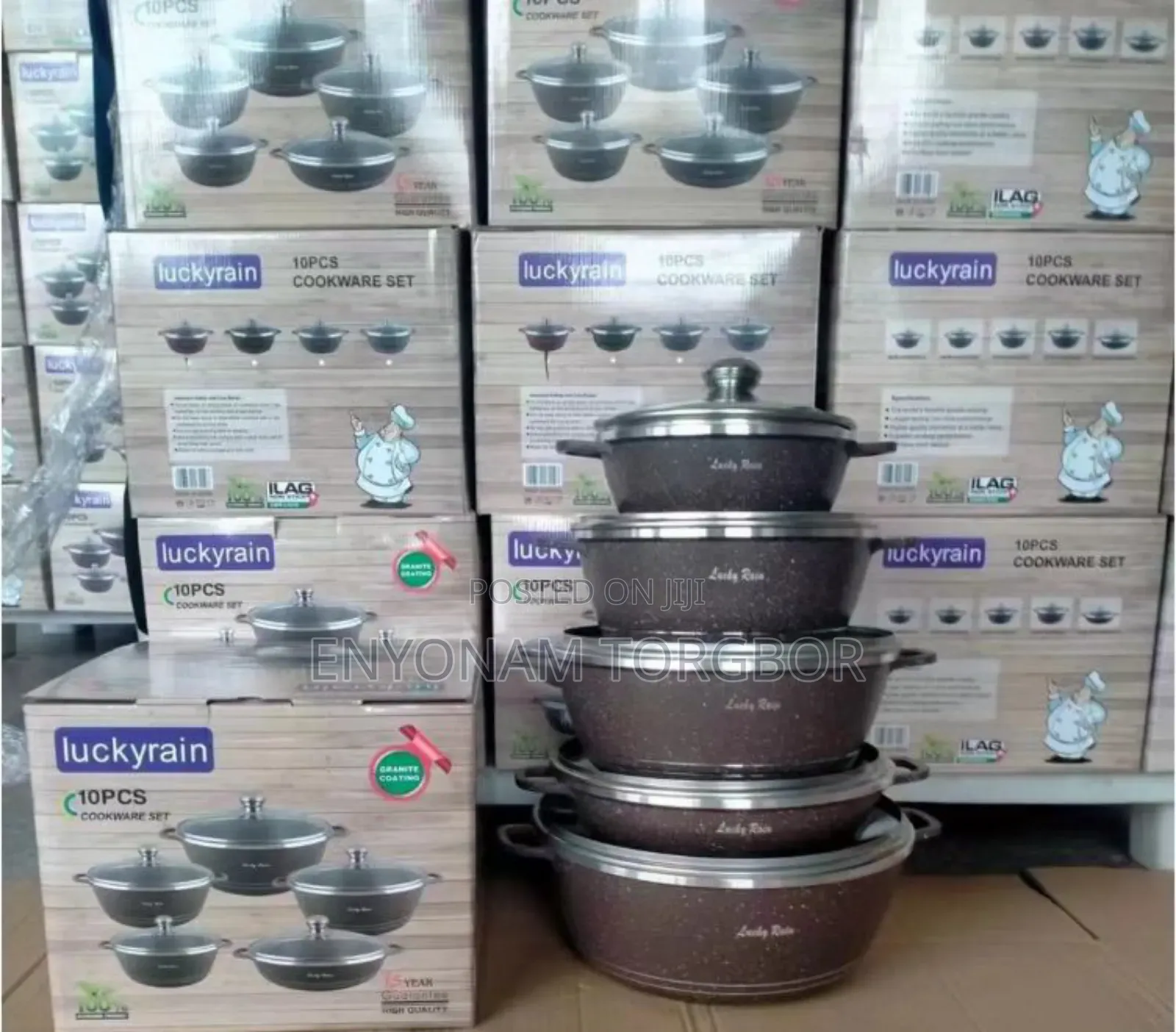 10 PCS Cookware Set