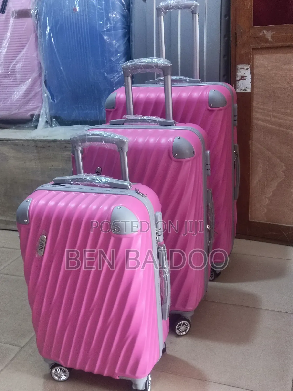 Plastic Travelling Bags 3in1 (Lovely Designs)