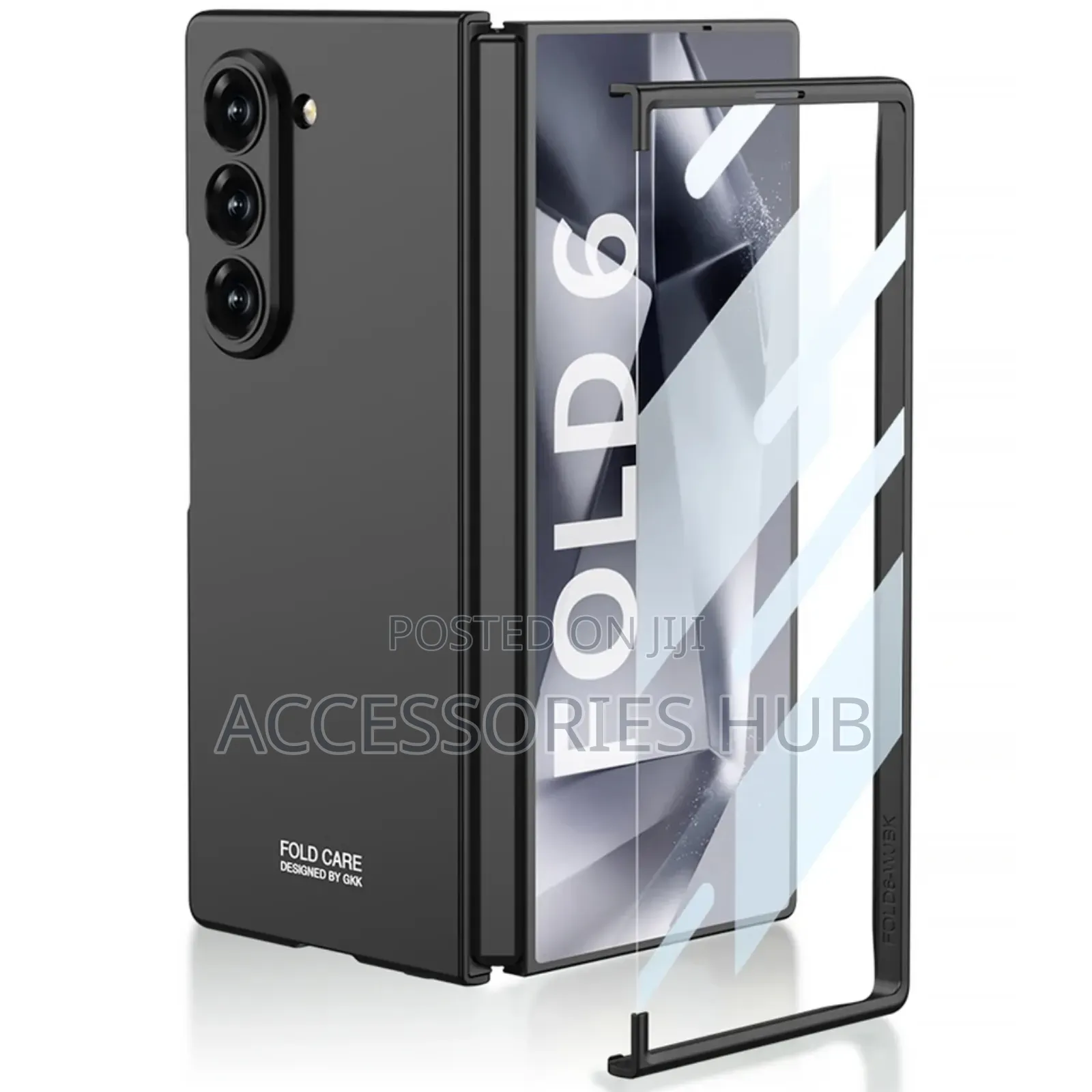 Z Fold 6 Case With Built-in Screen Protector