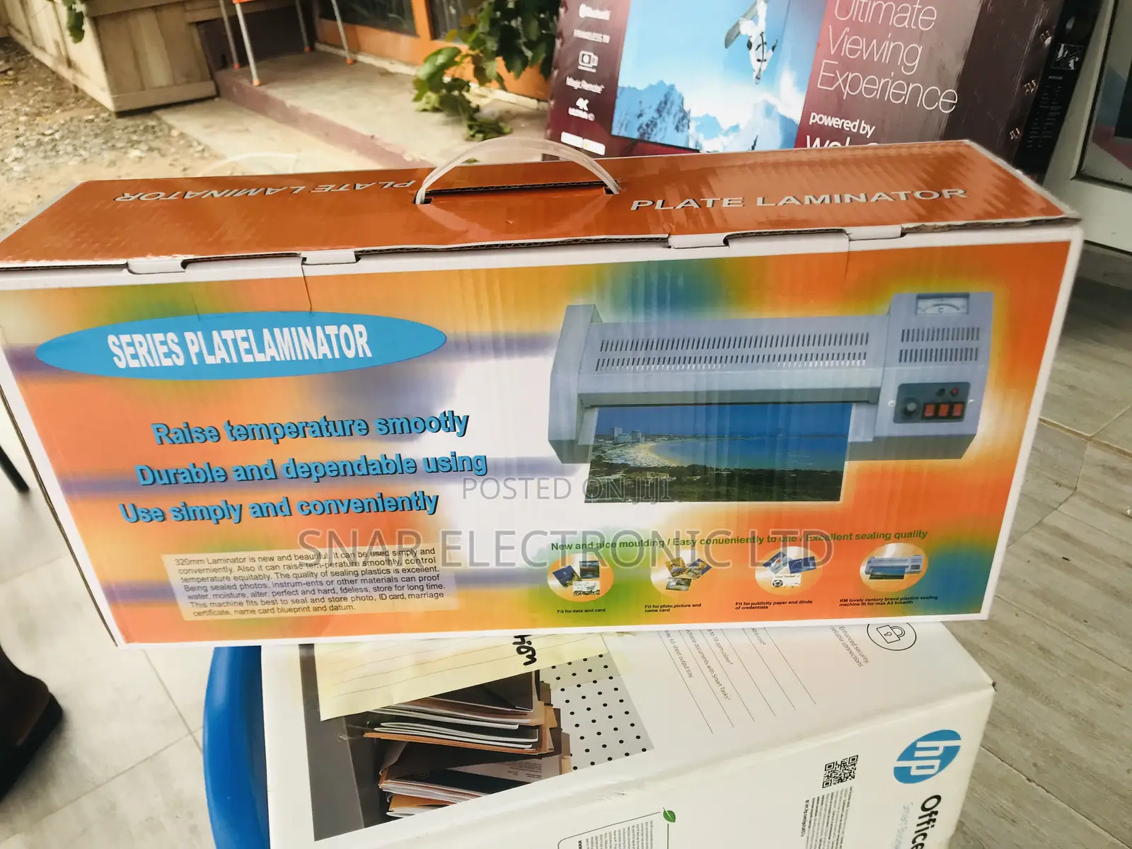 Efficiently A3/A4 Laminating Machine Quick Warm-Up