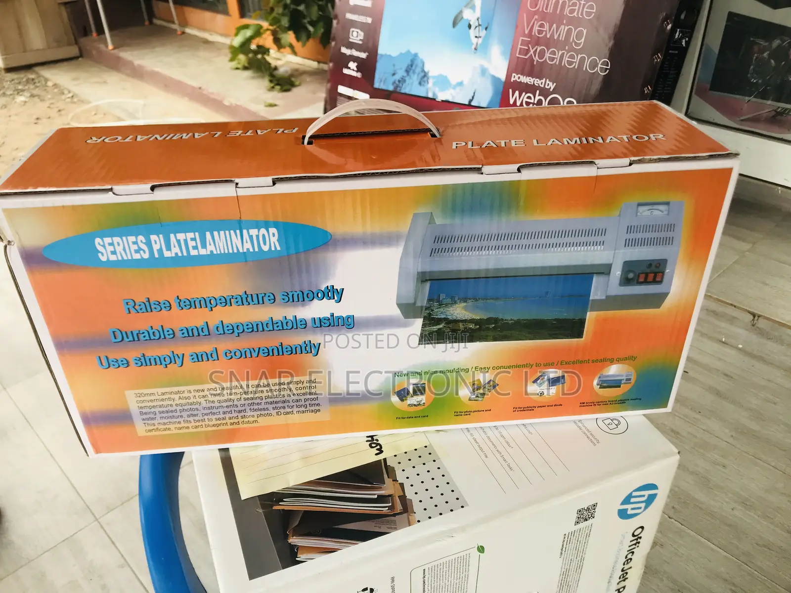 Efficiently A3/A4 Laminating Machine Quick Warm-Up