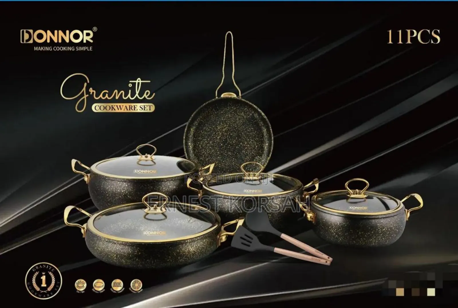 Quality Luxury Granite Cookware