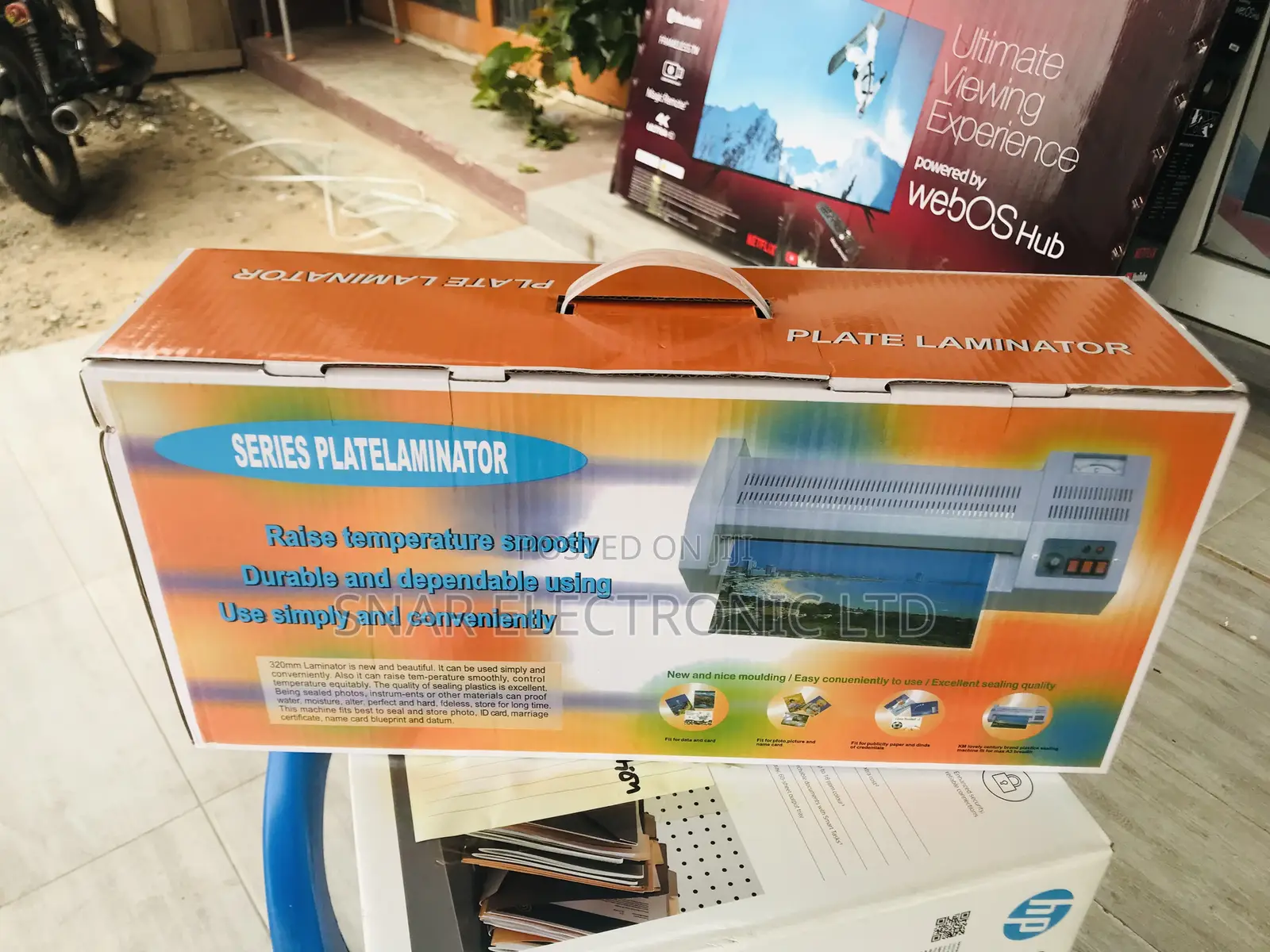 Clear View A3/A4 Laminating Machine Quick Warm-Up
