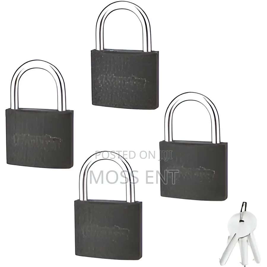 4pcs Key-Alike Iron Padlock Set - Wpd5444