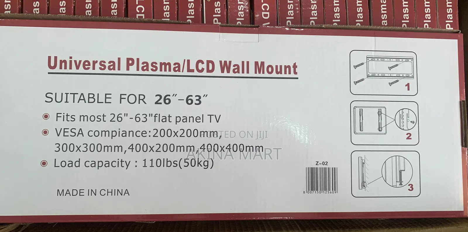 Sunny Walk Universal Tv Wall Mount Suitable For 26-63 Inche
