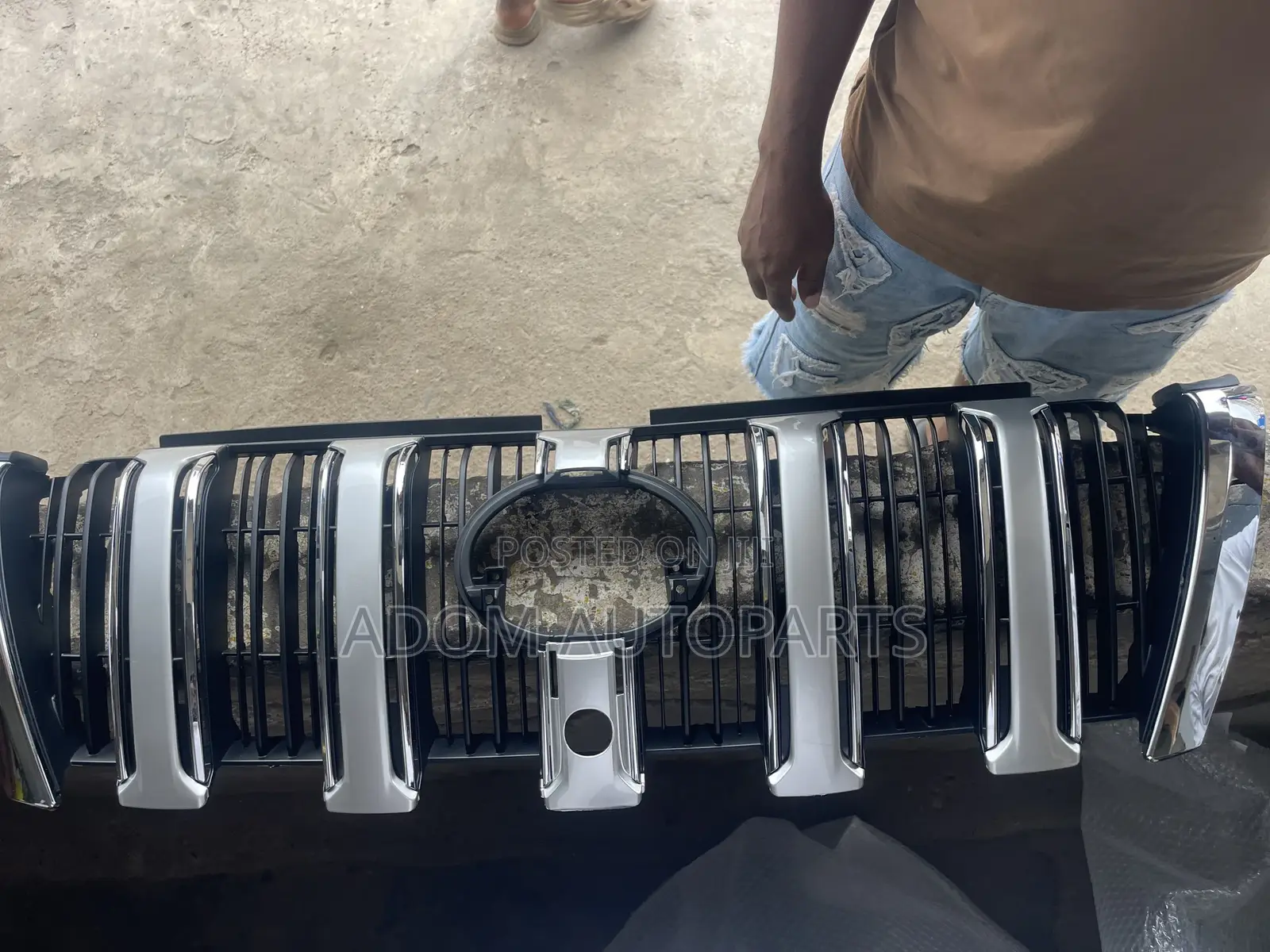 Land Cruiser Prado Bumper Shell Grill 2014 2015 2016