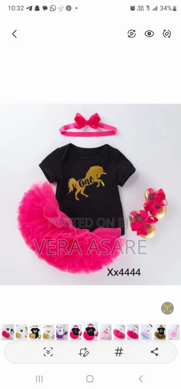 Baby Tutu Birthday Wear