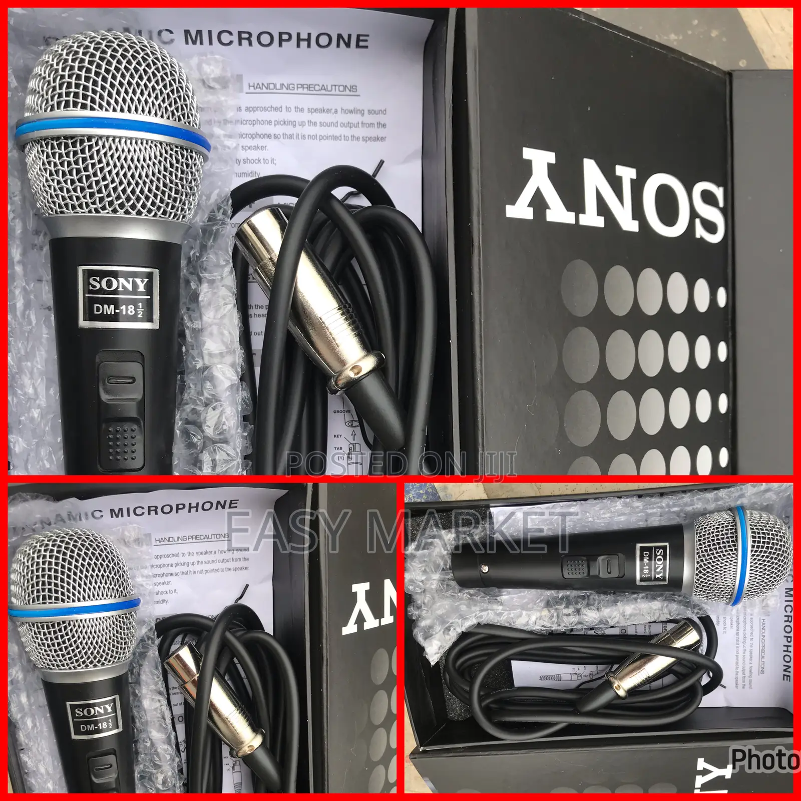 Original Sony Corded Mic