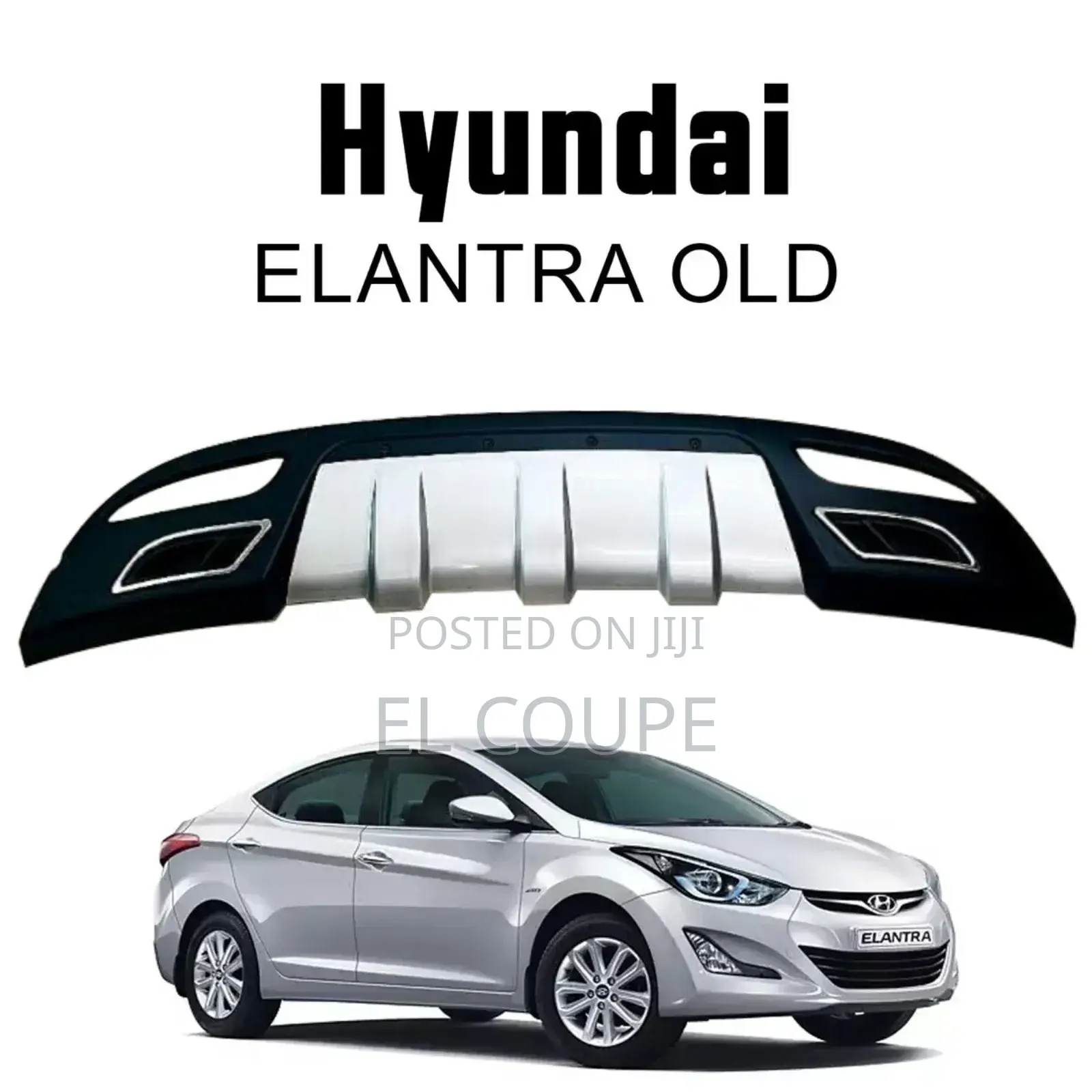 Elantra Bumper Diffuser