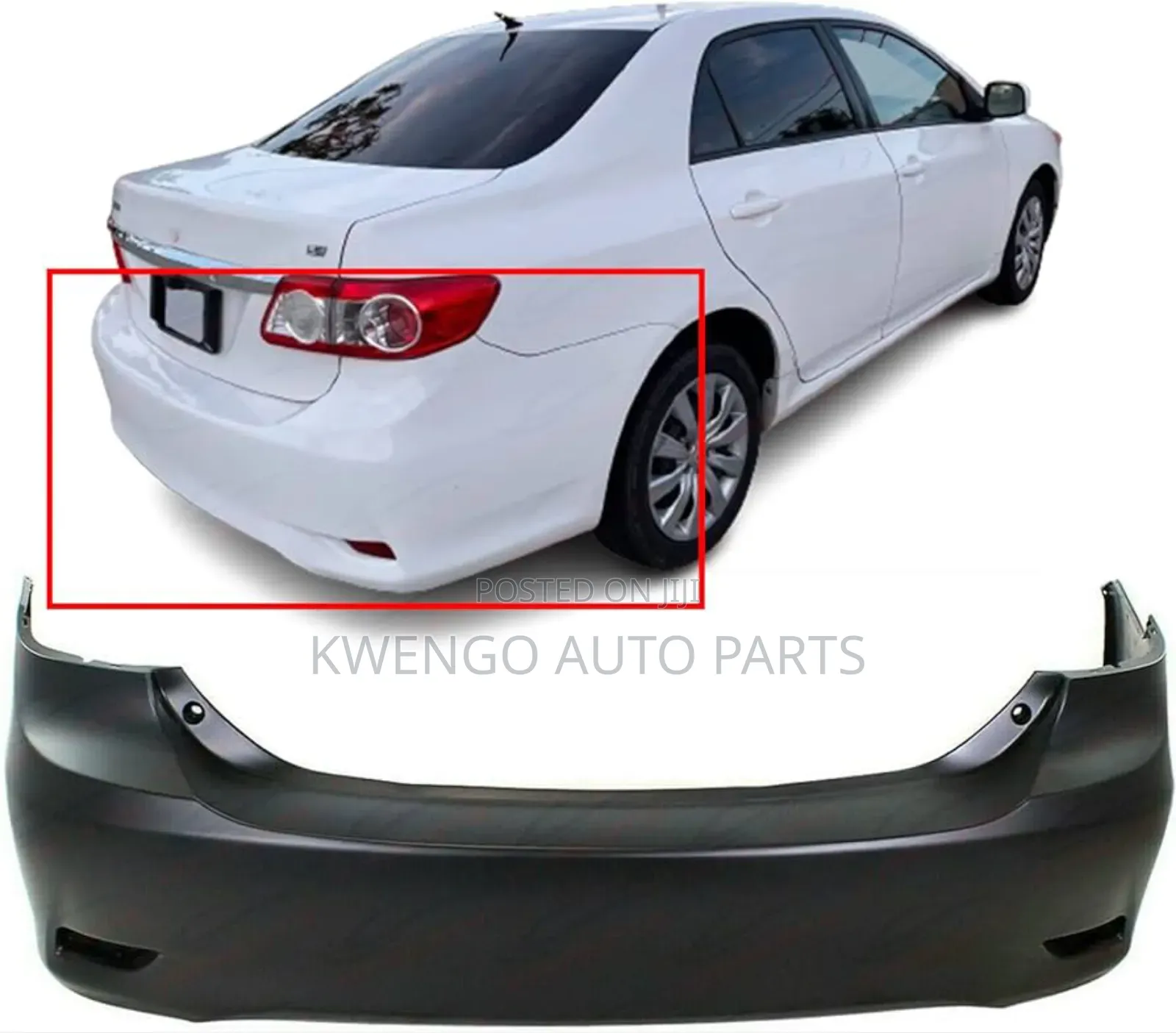 Corolla 2012 2013 Back Bumper