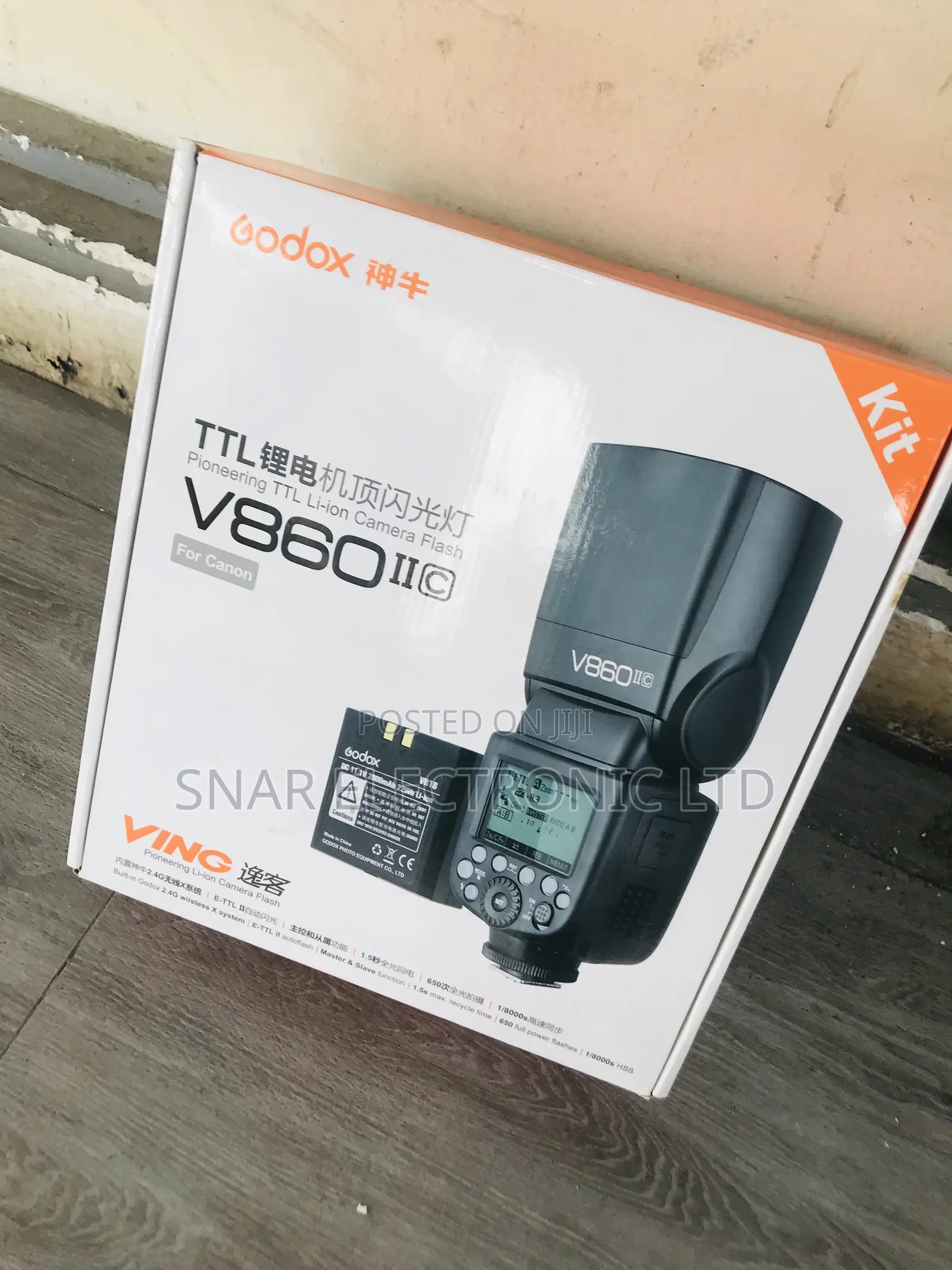 Highly Godox V860ii-C Camera Flash Light for Canon