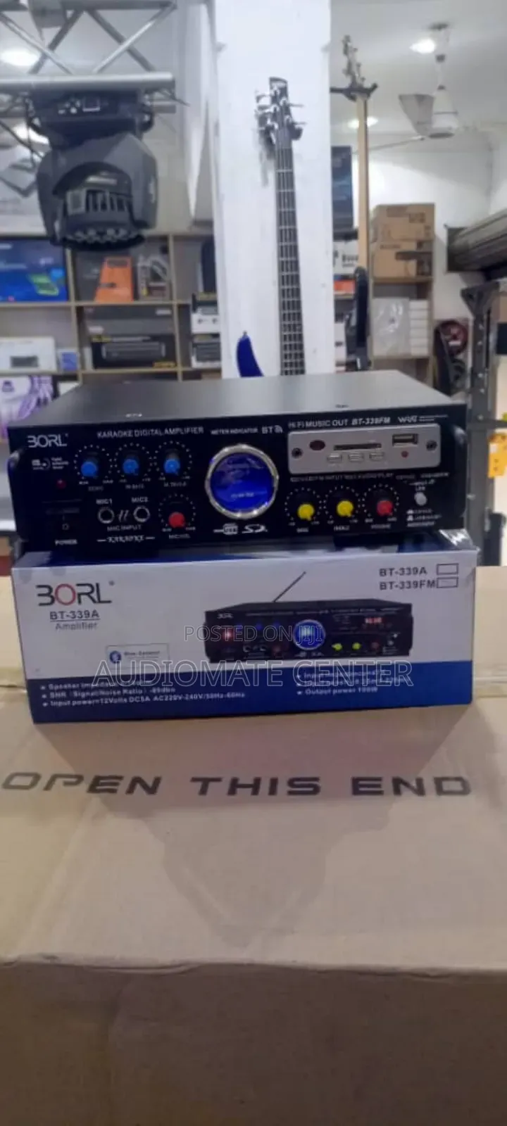 Borl Car Horn Amp