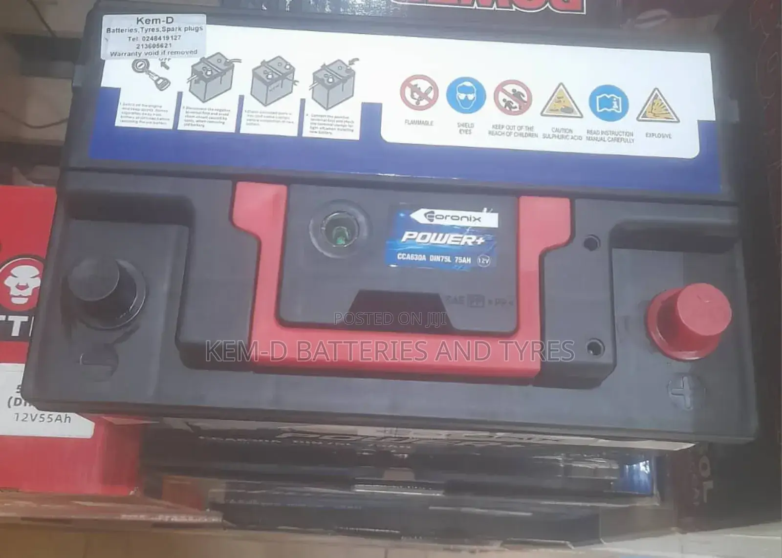 15 Plates Battery