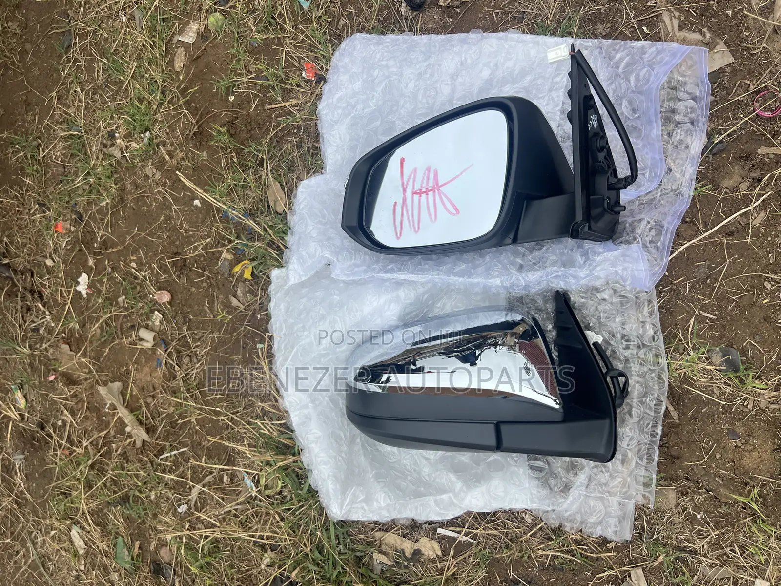Toyota Hilux Driving Mirror Pair 2016 2017 2018 2019