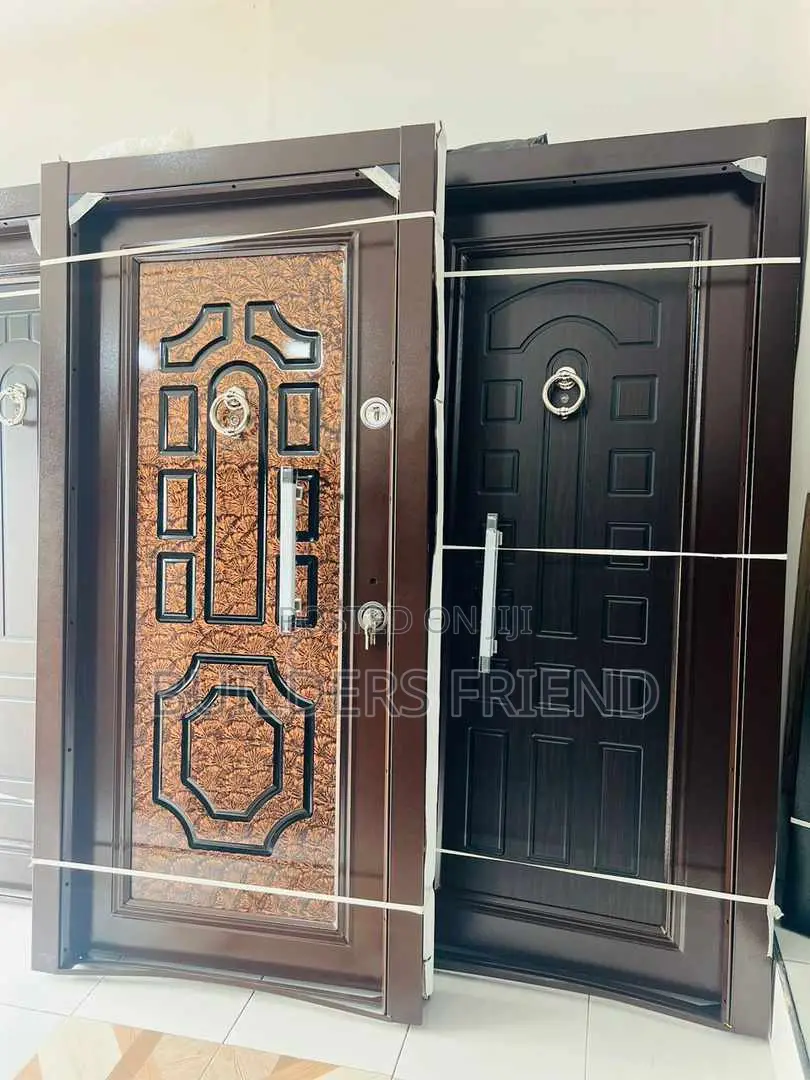Classic Entrance Heavy Single Security Doors+All Accessories
