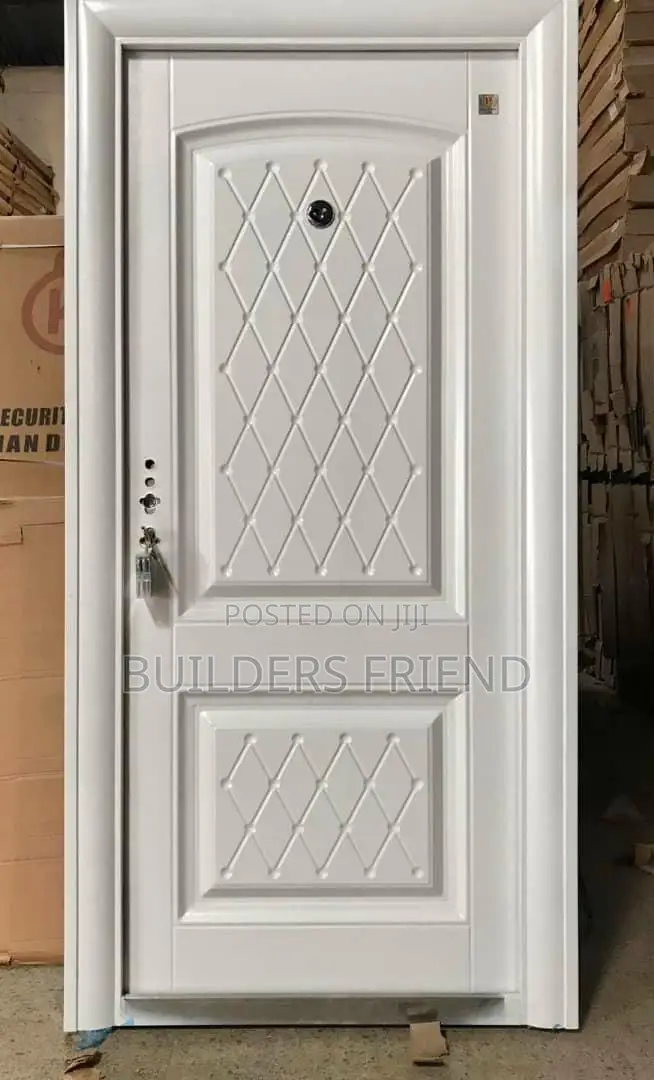 Standard White Stainless Steel Security Door+All Accessories