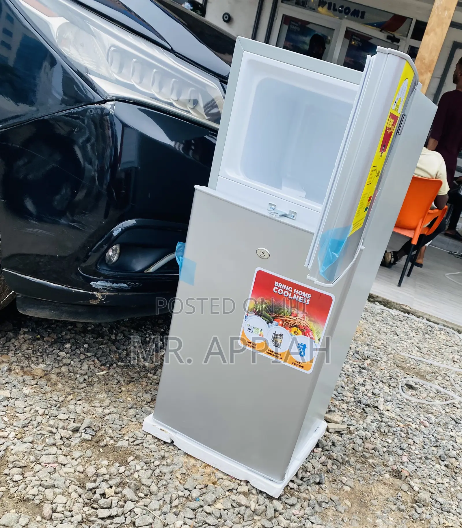 Extremely Chilling Zara 135 Kg Double Door Fridge(110L)
